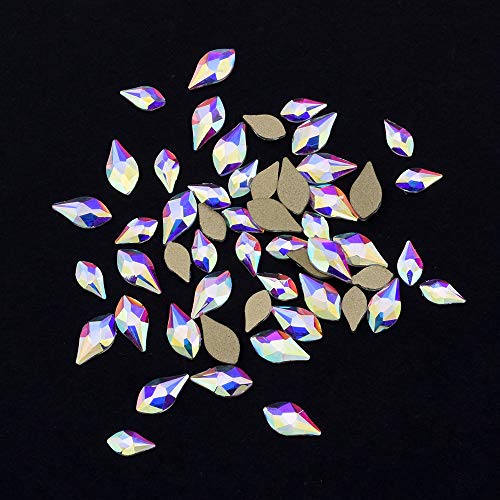 HIGH QUALITY 3D AB RAINBOW DIAMOND GEMSTONE - Flat Back - Image 3