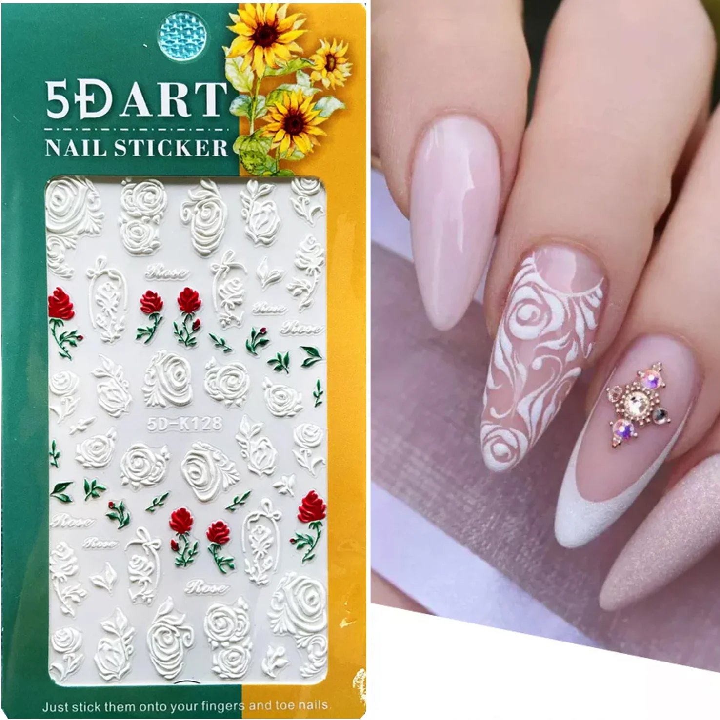 STICKER - 5D ROSE | 1 PCS - Image 2
