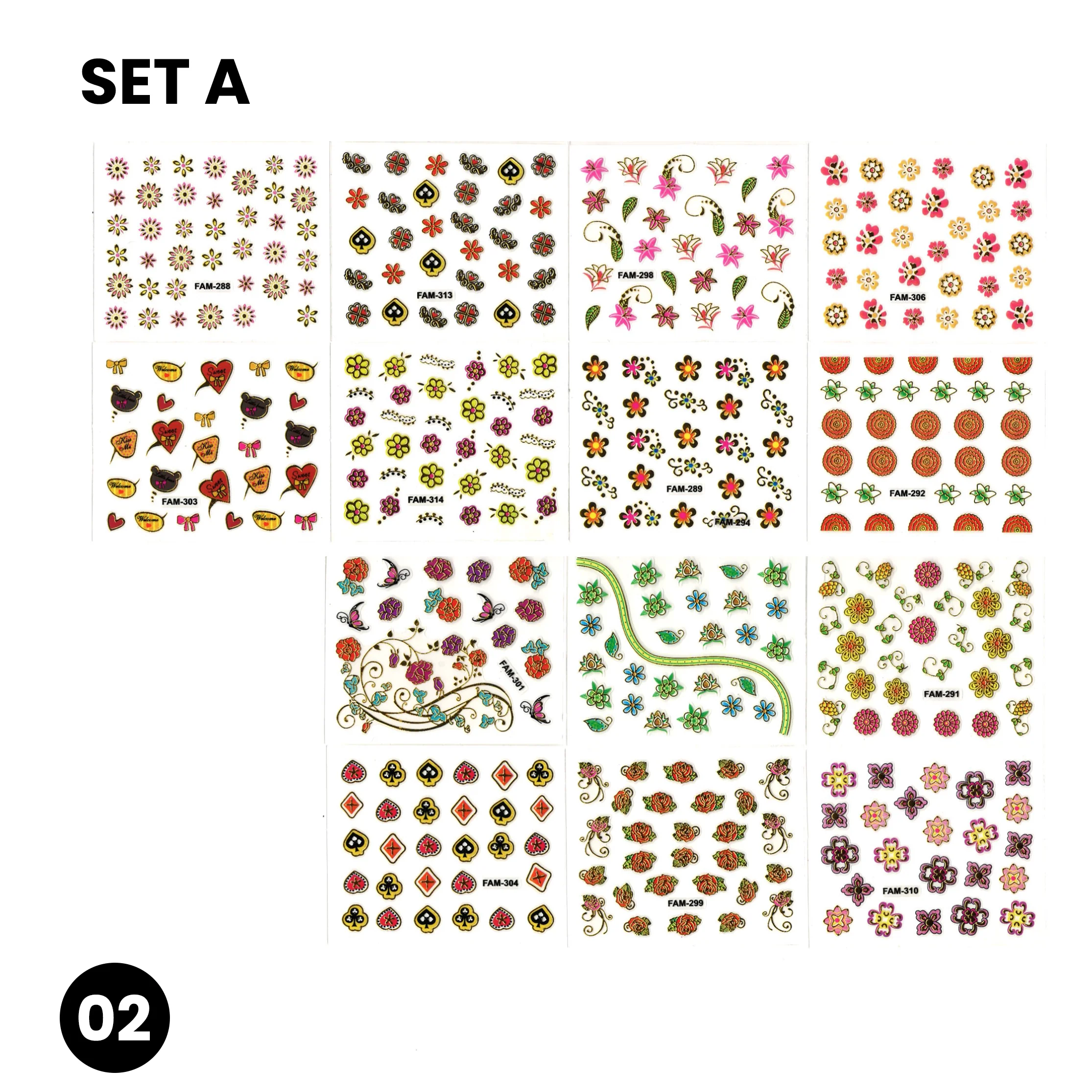 STICKER - 3D MULTIPLE DESIGN | SET 30 PCS - Image 5