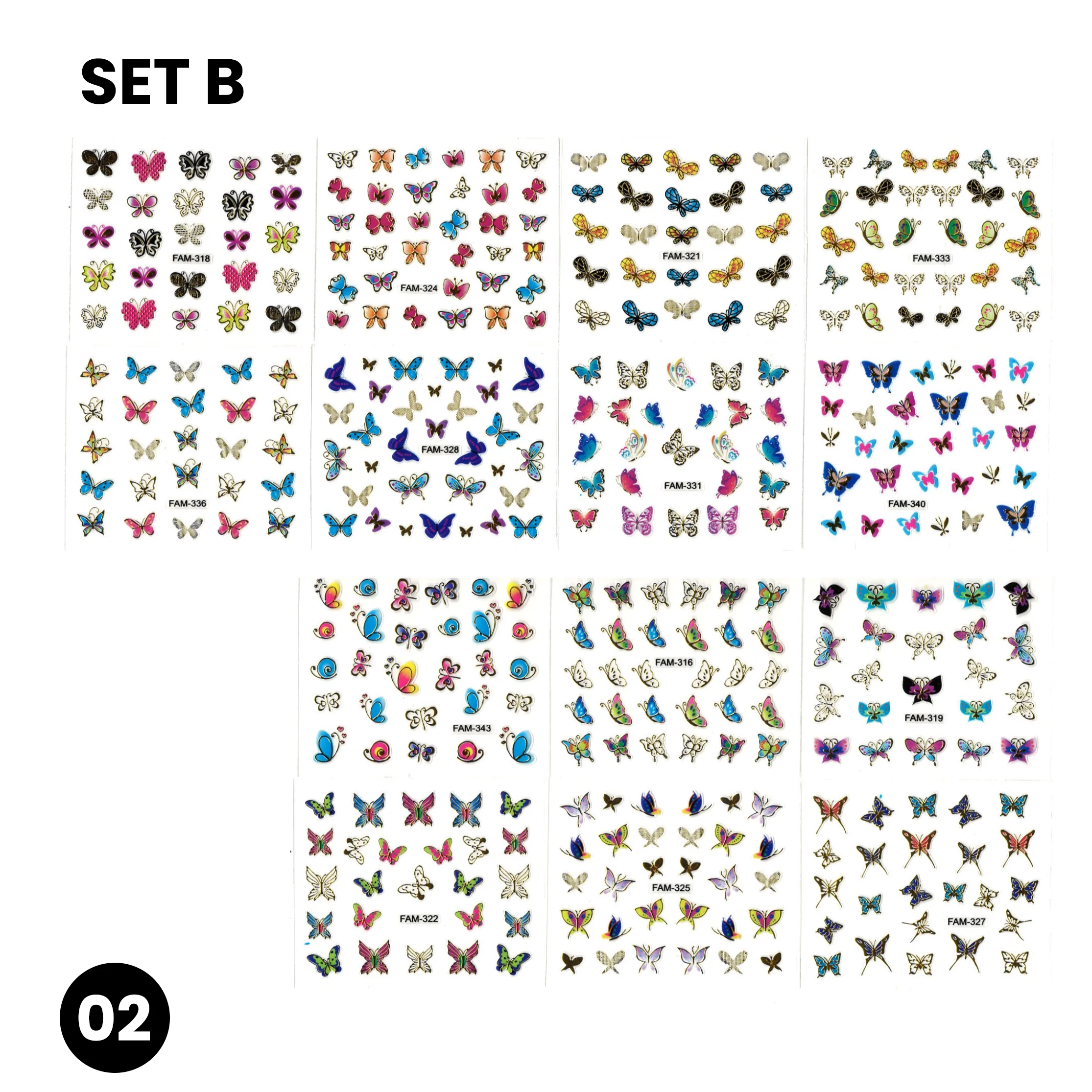 STICKER - 3D MULTIPLE DESIGN | SET 30 PCS - Image 7