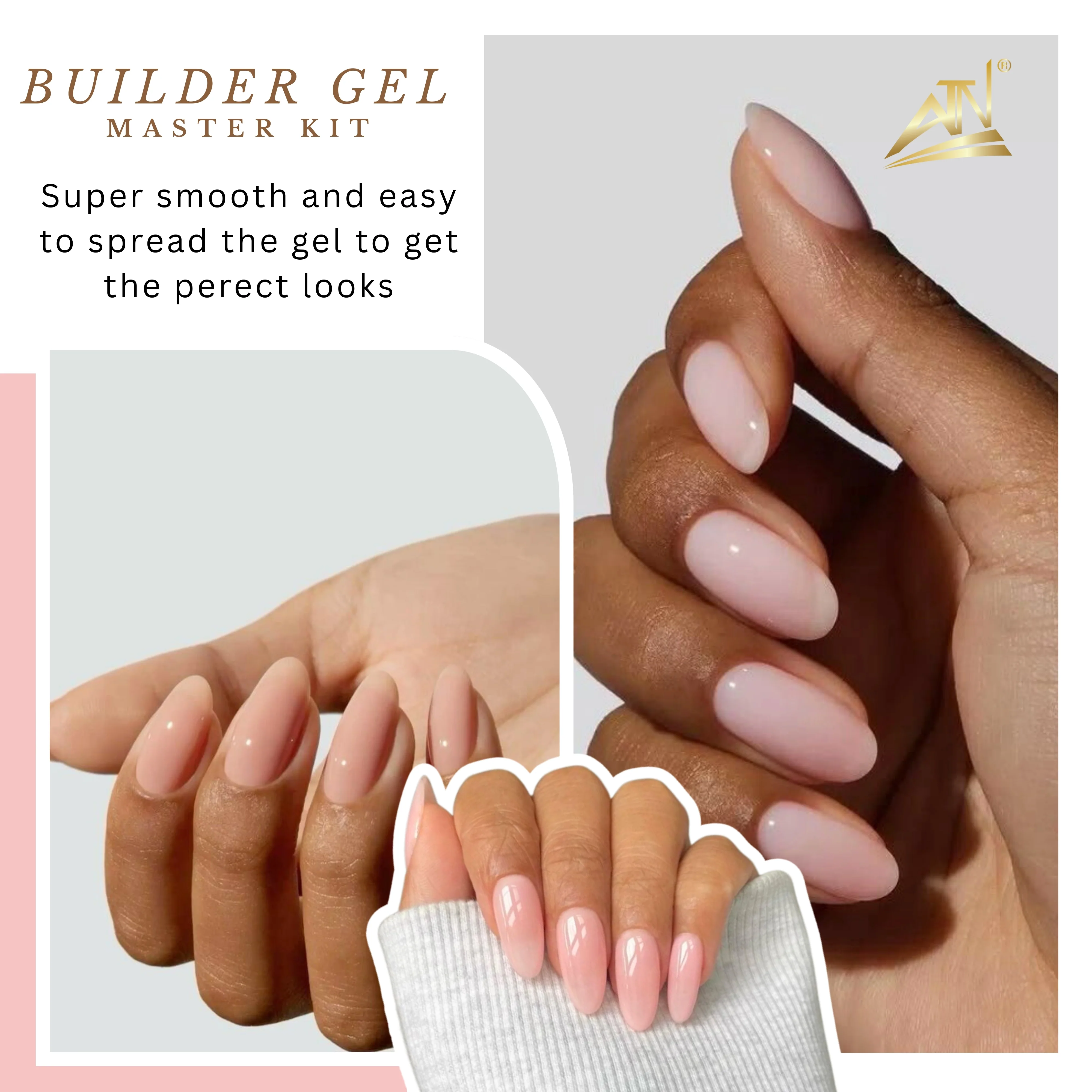 ATN Kit #8 - ATN Builder Gel Master Kit - For Professional Nail Techs - Image 3