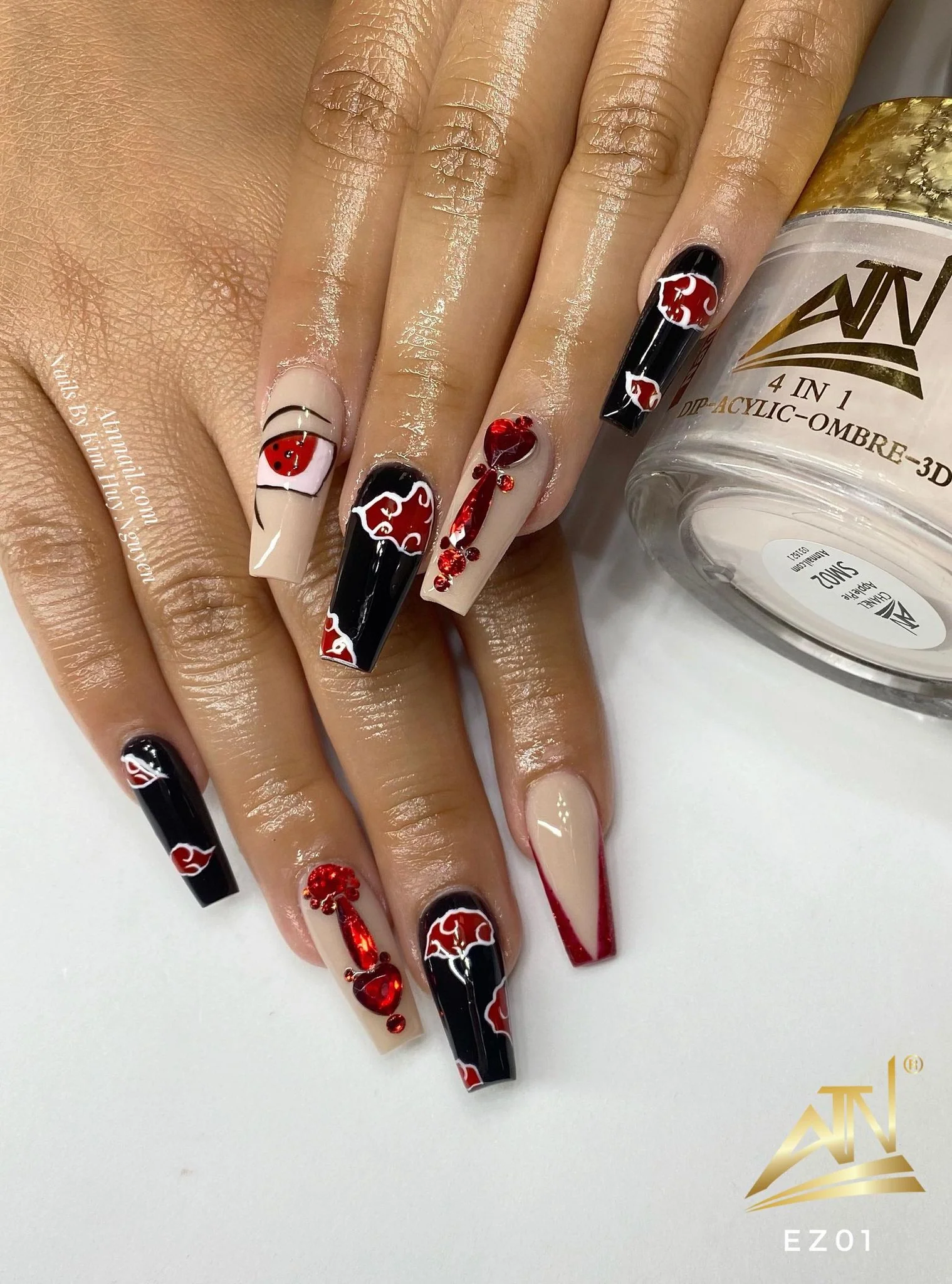 Channel Luxury Acrylic Powder - Set SM 18 Colors - Image 3