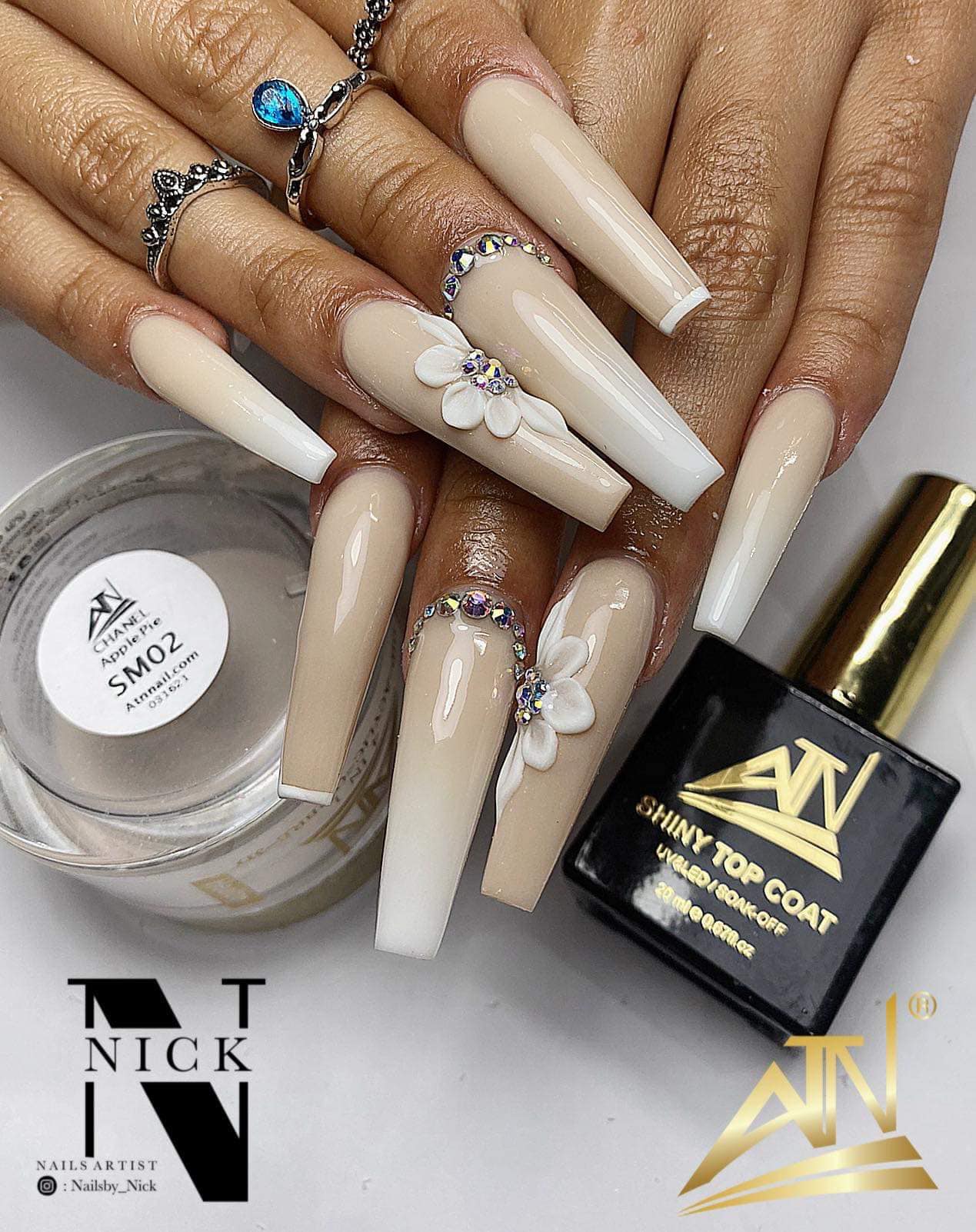 Channel Luxury Acrylic Powder - Set SM 18 Colors - Image 59