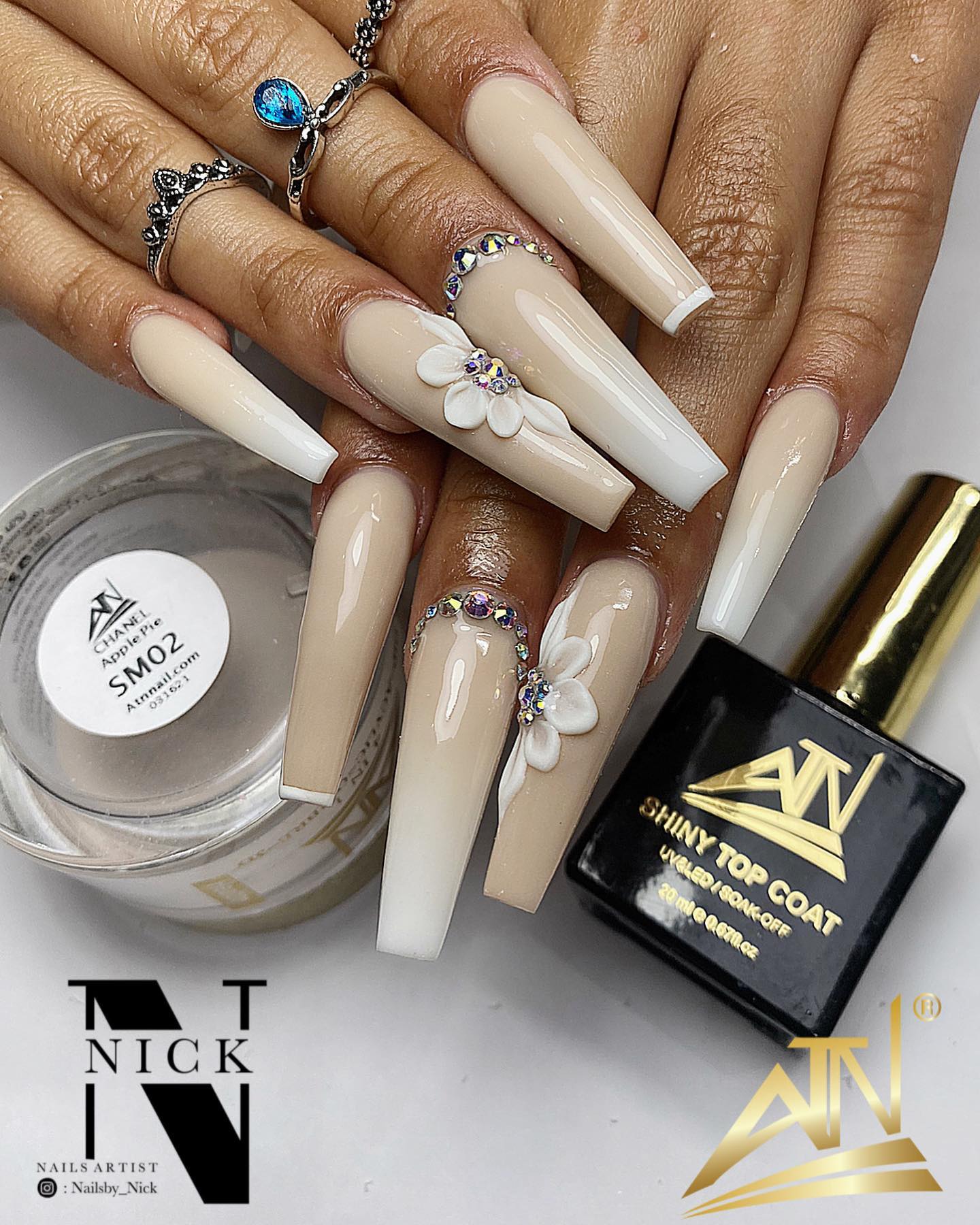 Channel Luxury Acrylic Powder - Set SM 18 Colors - Image 76