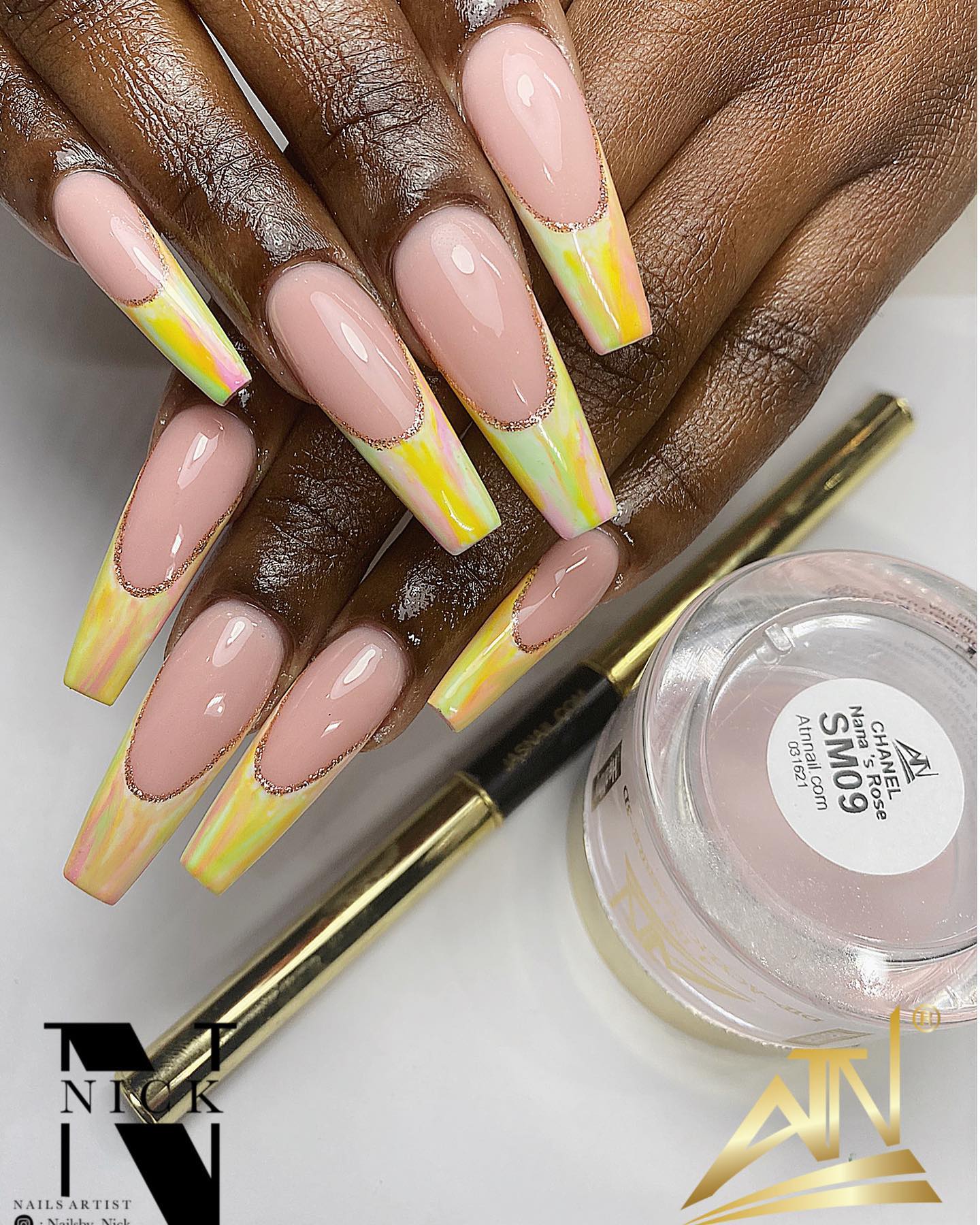 Channel Luxury Acrylic Powder - Set SM 18 Colors - Image 77
