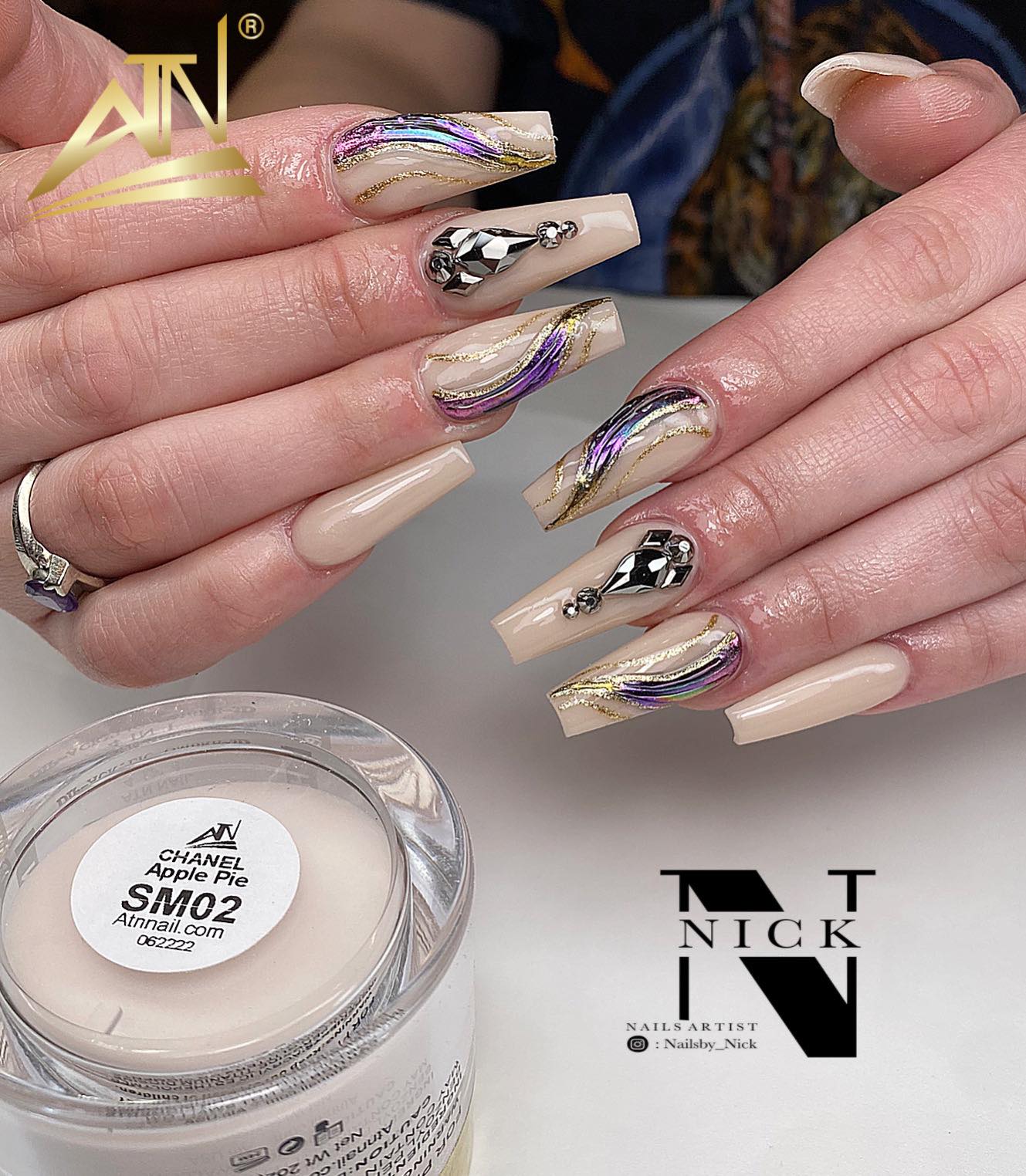 Channel Luxury Acrylic Powder - Set SM 18 Colors - Image 81