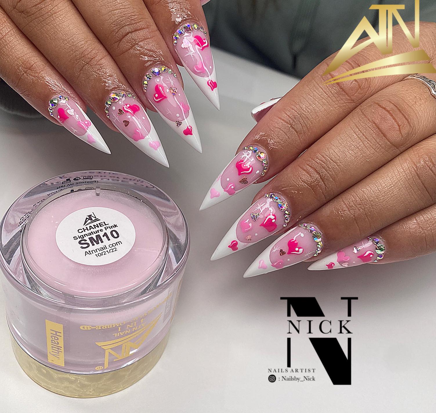 Channel Luxury Acrylic Powder - Set SM 18 Colors - Image 84