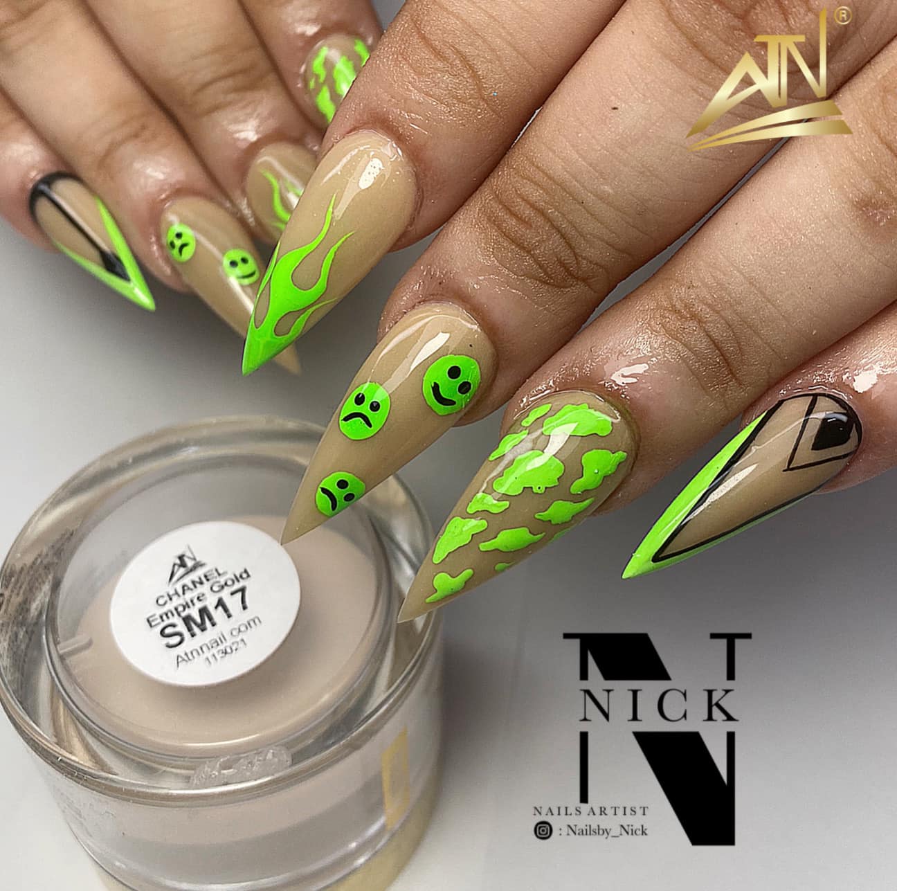 Channel Luxury Acrylic Powder - Set SM 18 Colors - Image 89