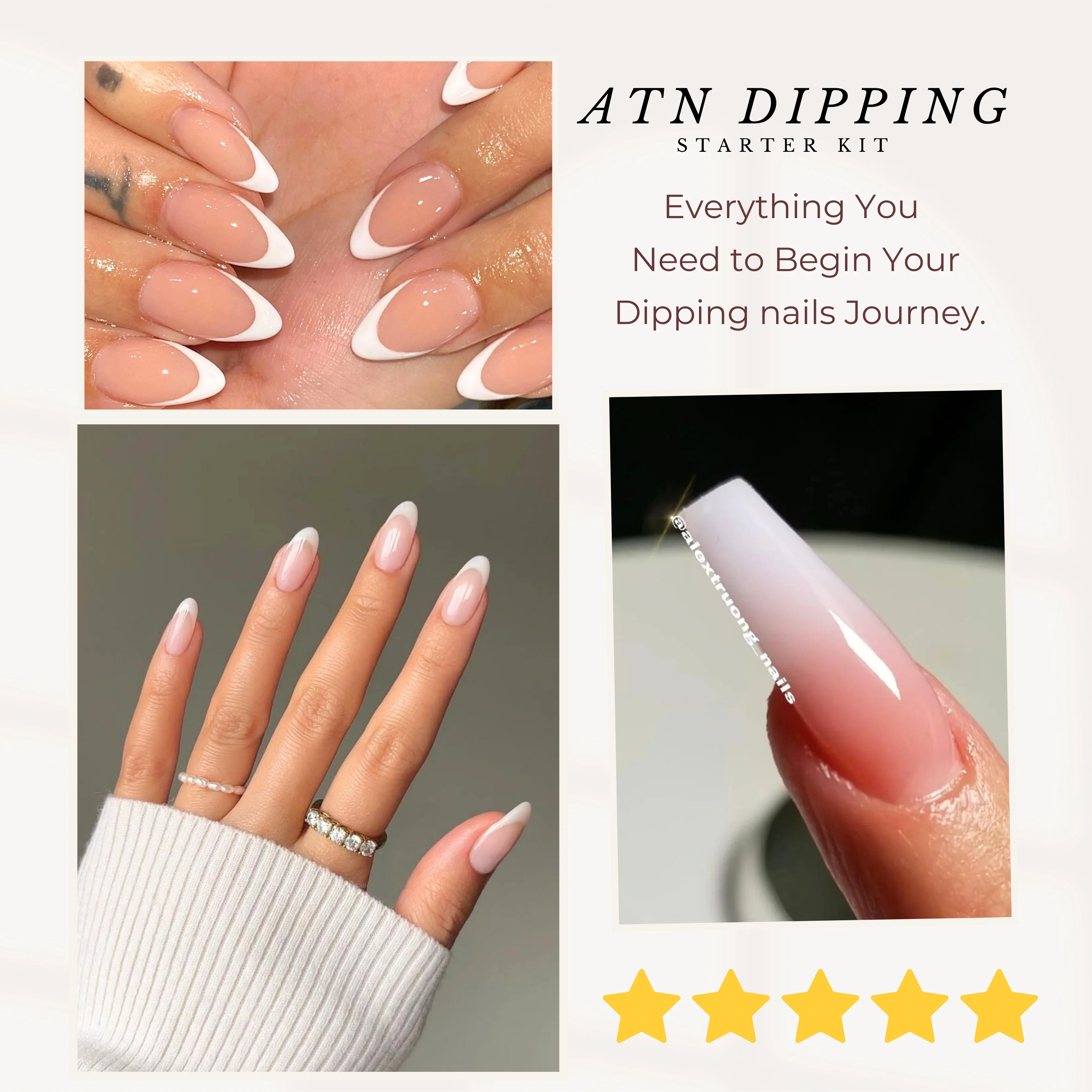 ATN Kit #1 - ATN Dipping Starter Kit- For Beginner & Professional Nail Techs - Image 4