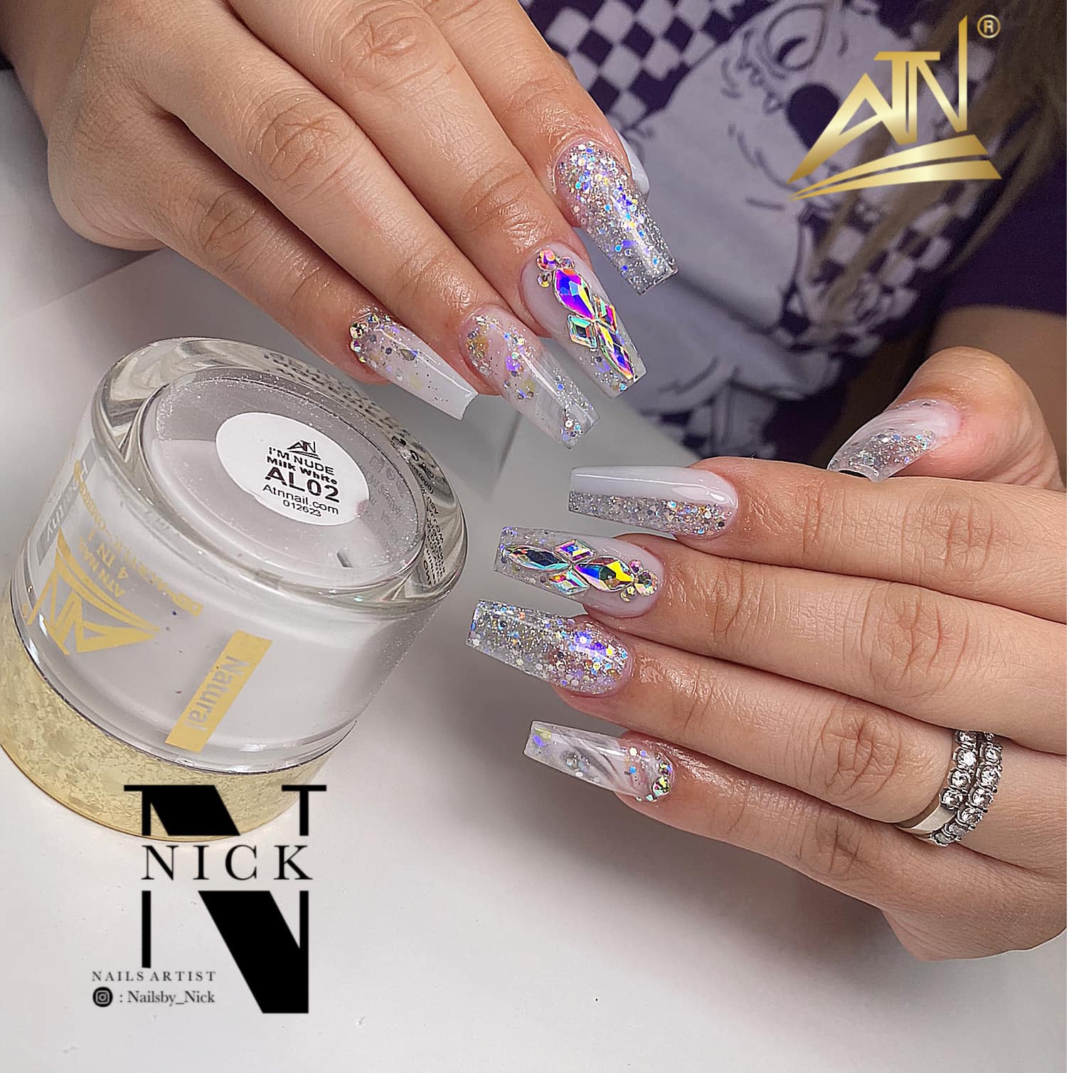 I’m Nude Acrylic Powder - Set AL 15 Colors - Image 61