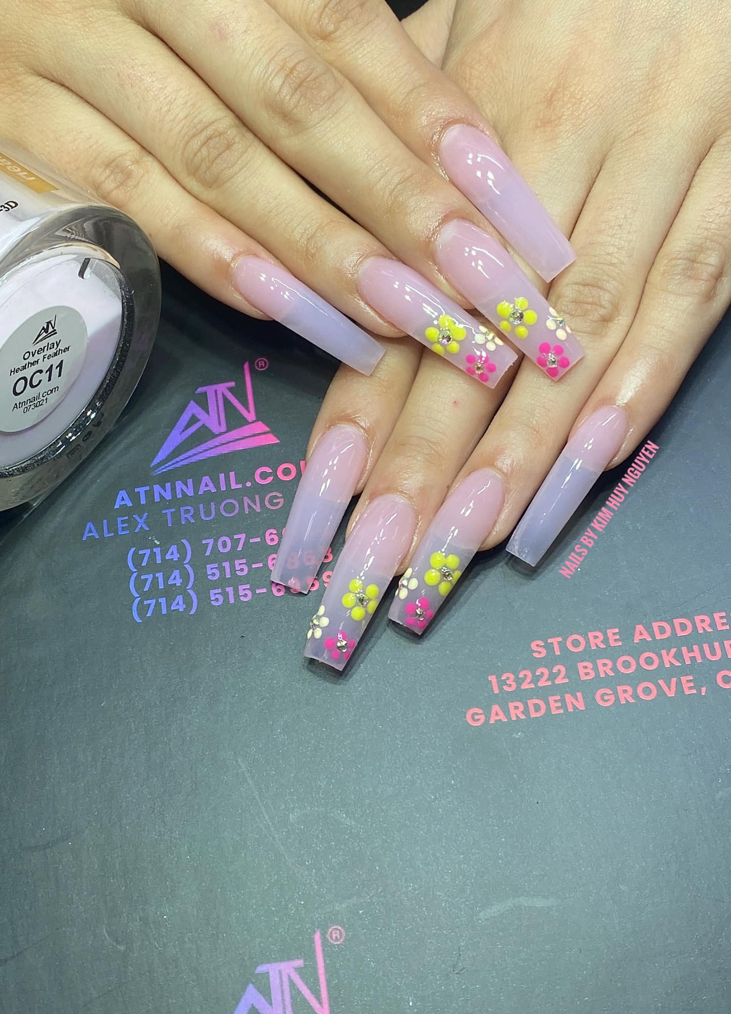 Light Overlay Acrylic Powder - Set OC 15 Colors - Image 43