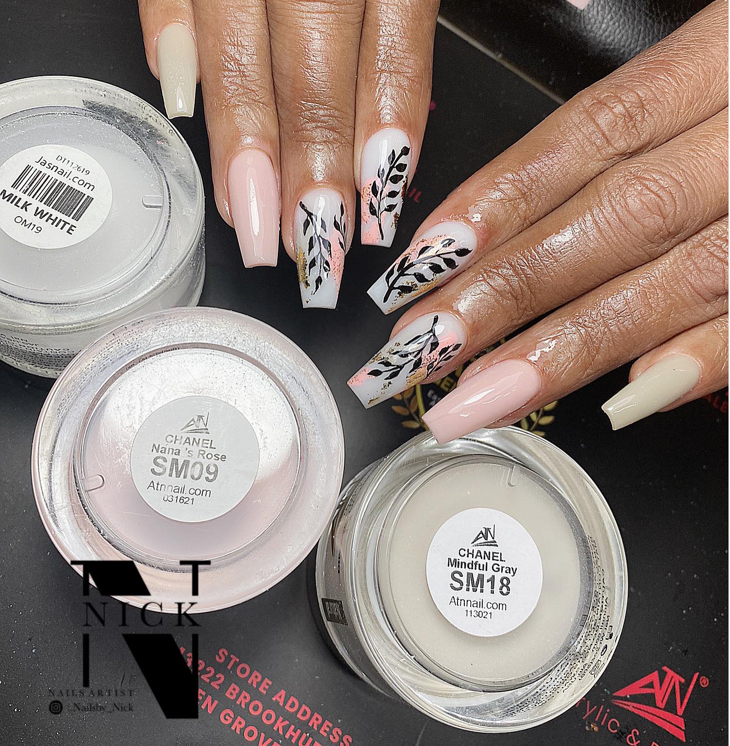Milk White Acrylic Powder - Image 10