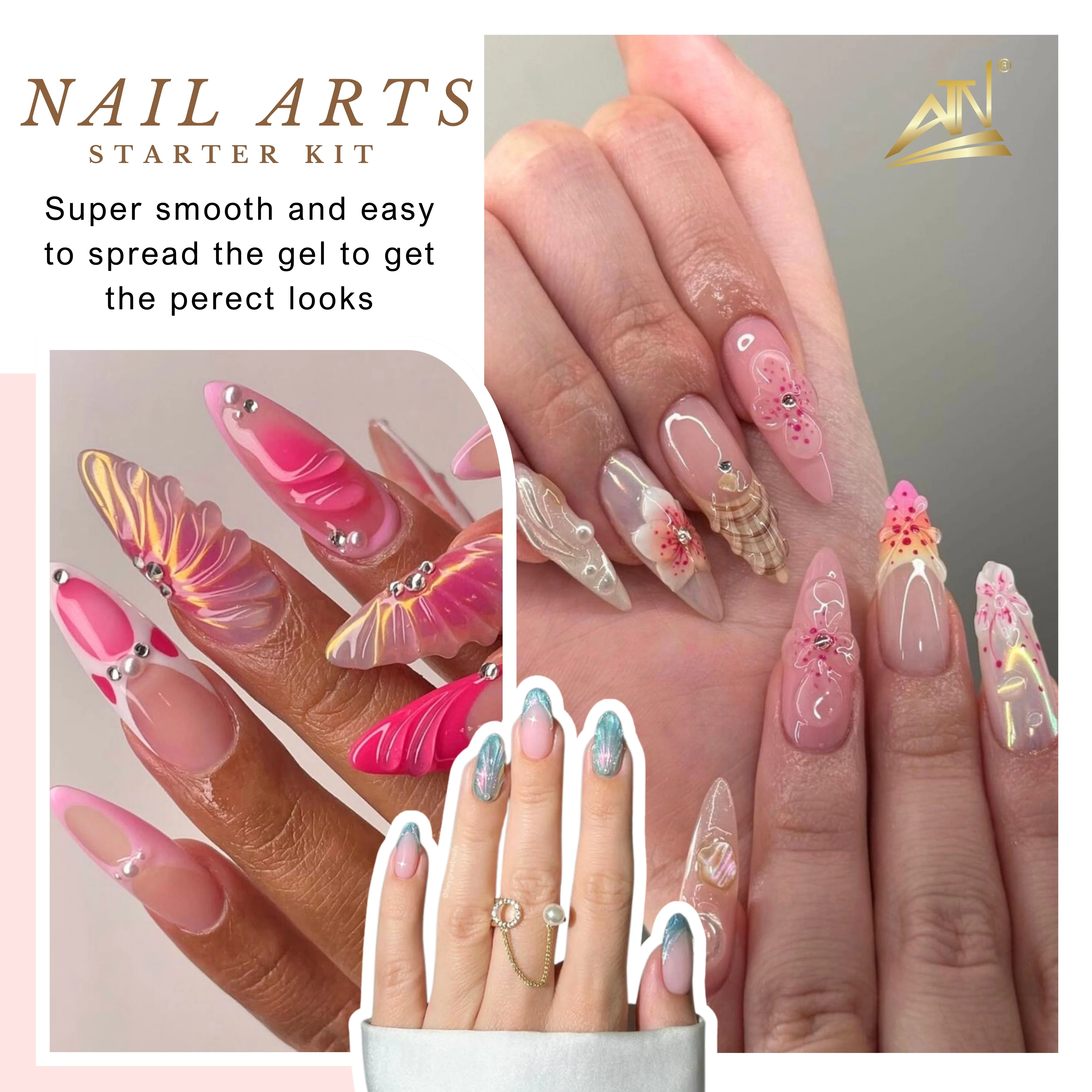 ATN Kit #4 - ATN Nail Arts Starter Kit - Image 3