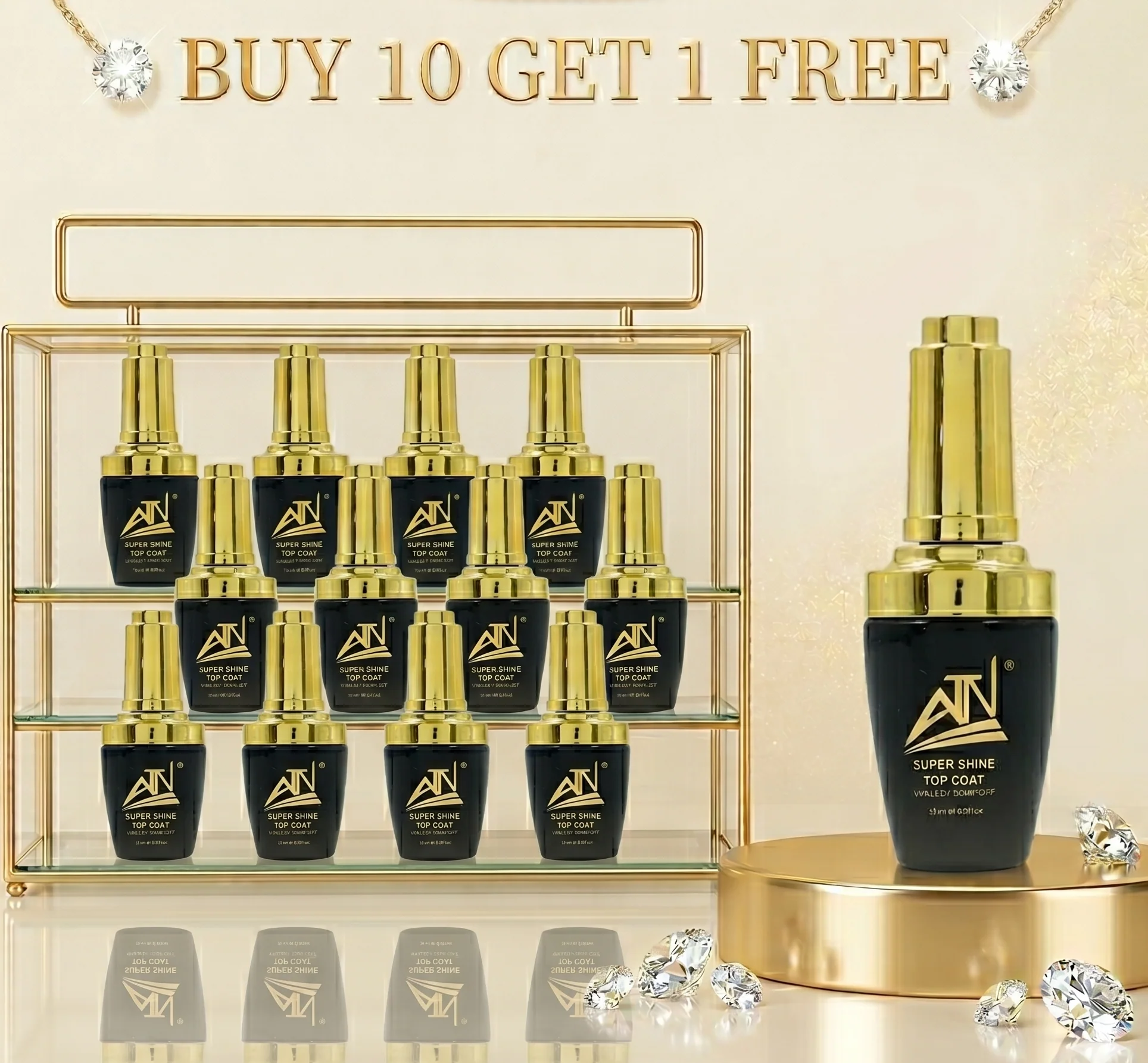 ATN Shiny Top Coat 15ml - Image 4