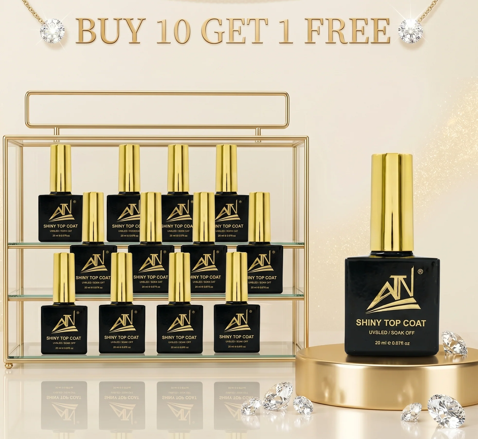 ATN Shiny Top Coat 15ml - Image 5