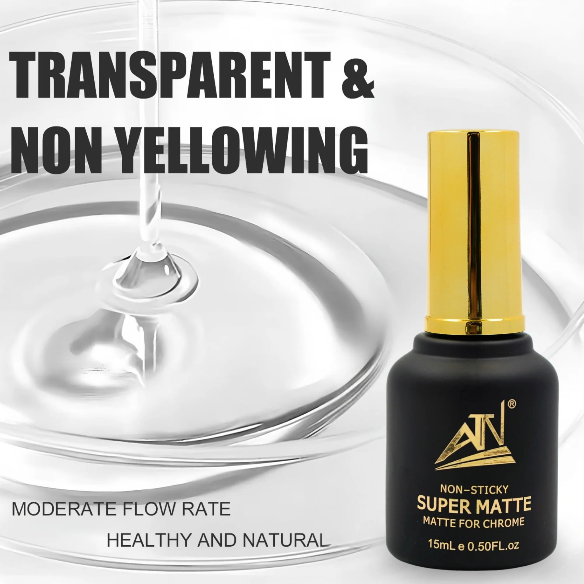 ATN Super Matte Top Coat 15ml