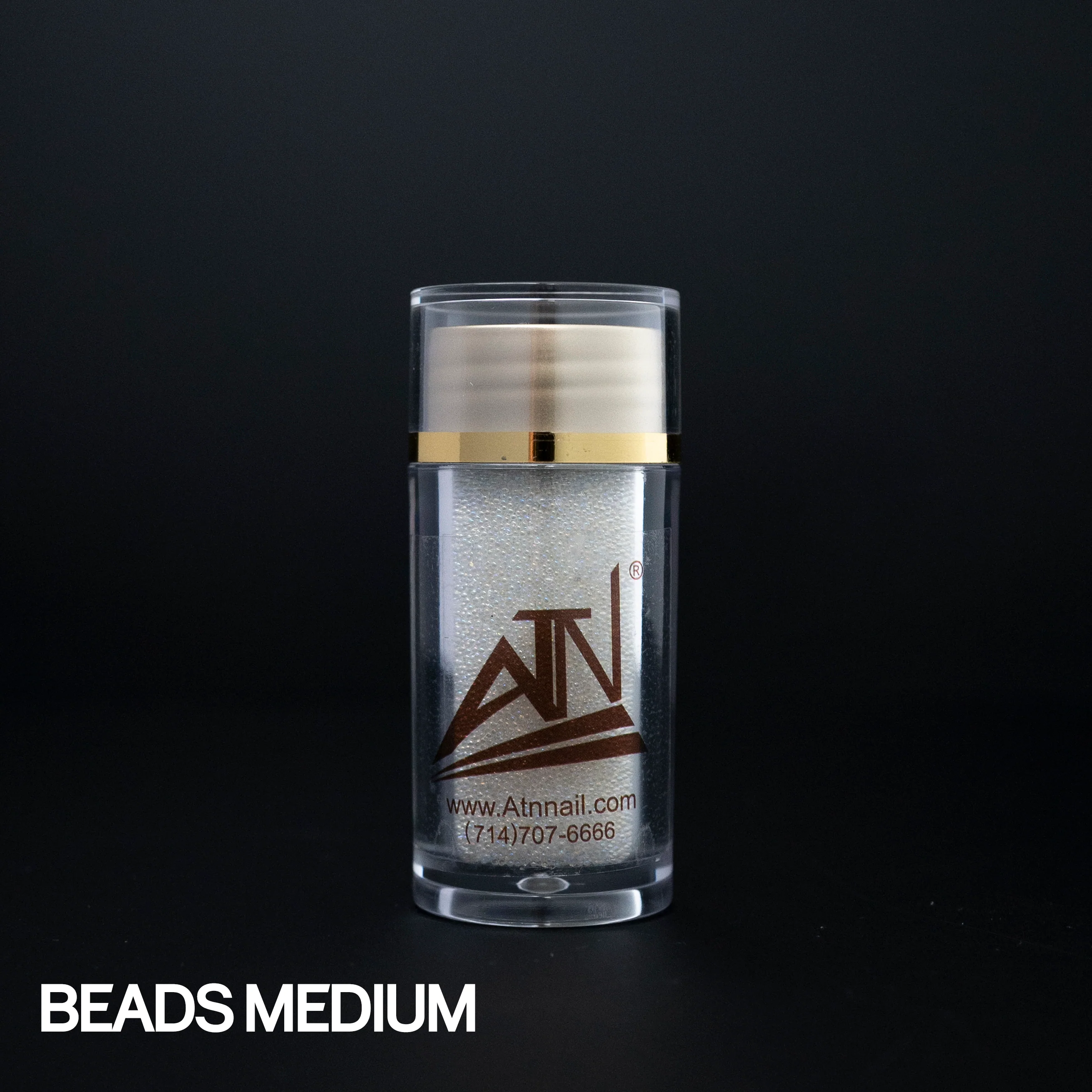 NAIL DECORATION - BEADS - AB RAINBOW - 0.8mm - Image 5
