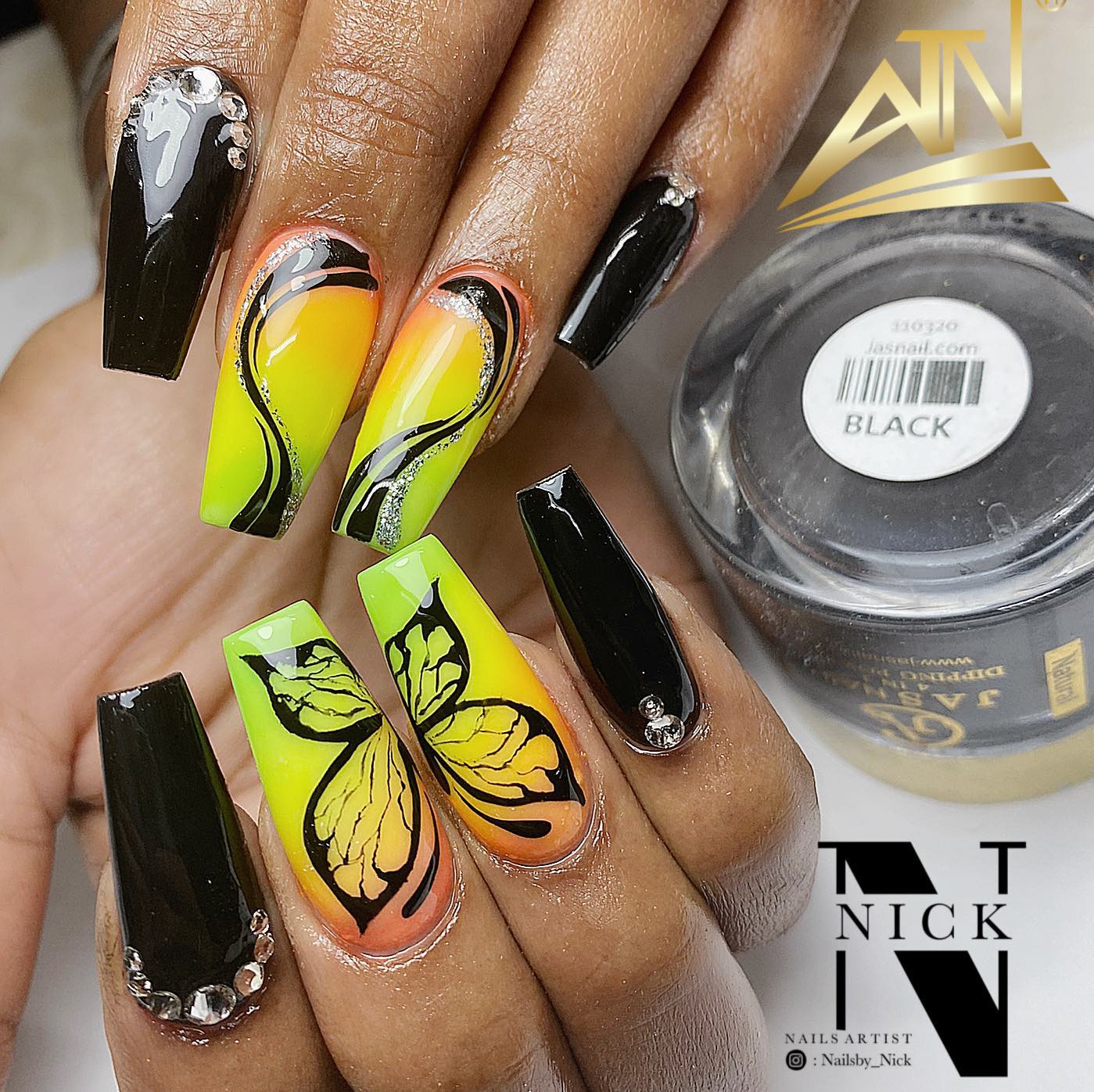 Super Black Acrylic Powder - Image 10