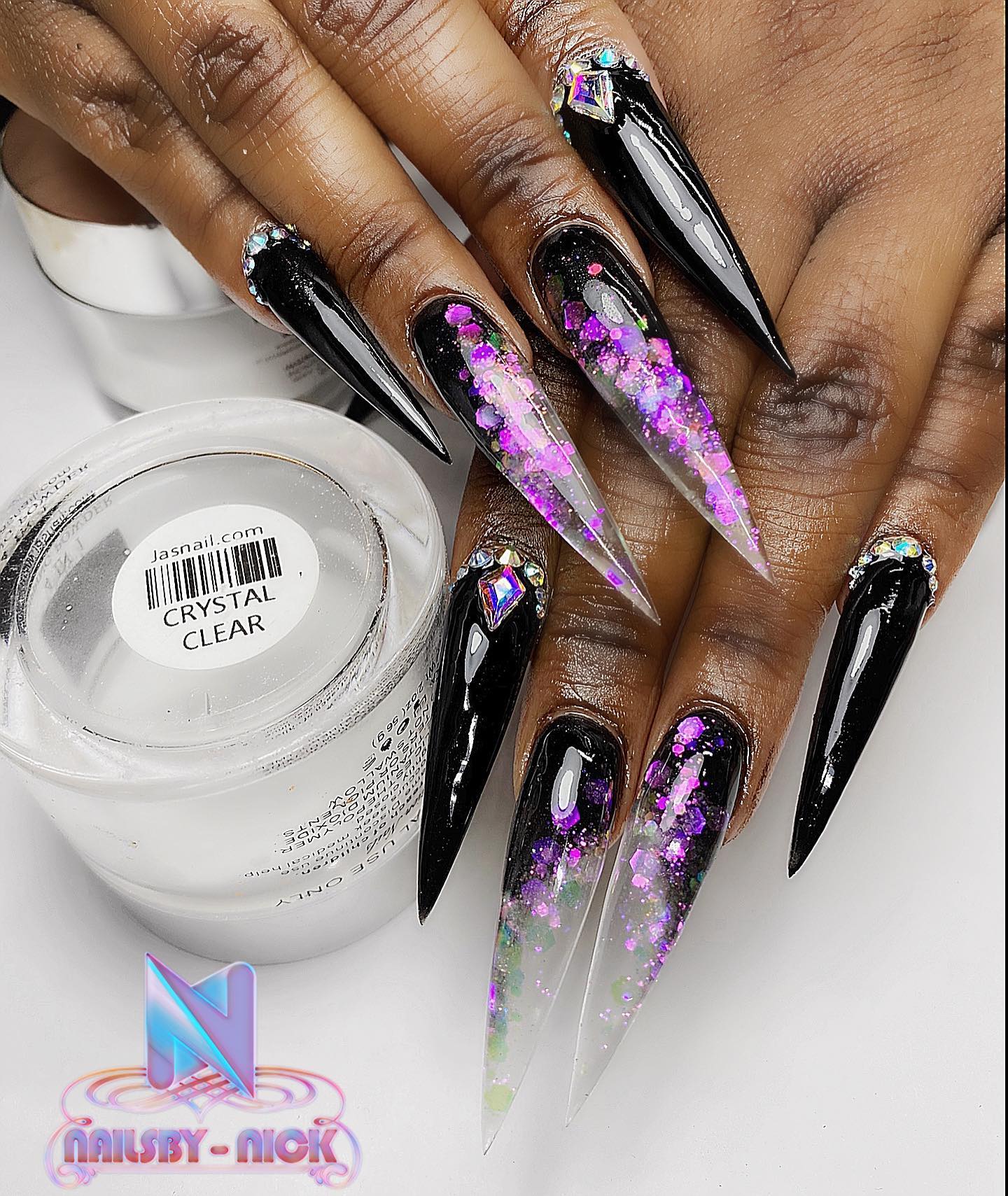 Super Black Acrylic Powder - Image 11