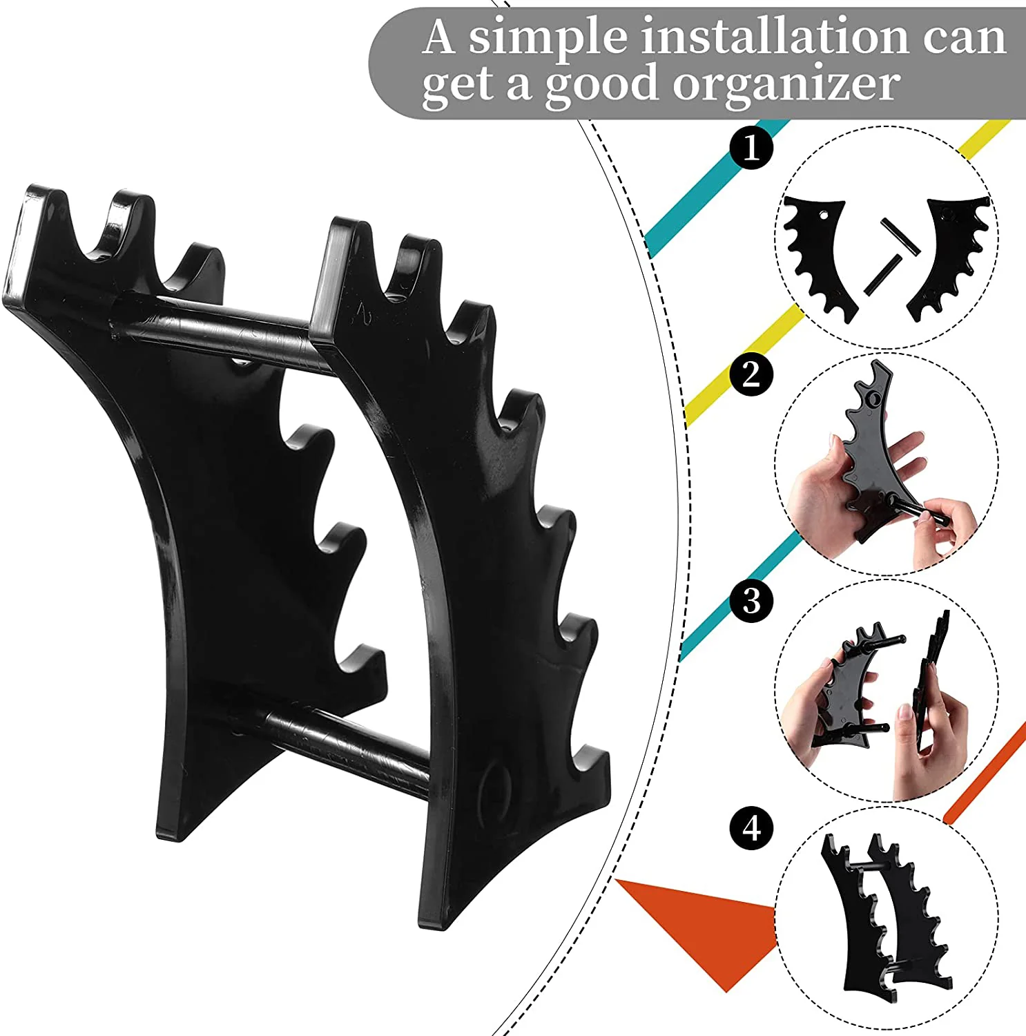 Brush Rack Organizer Holder - Image 6