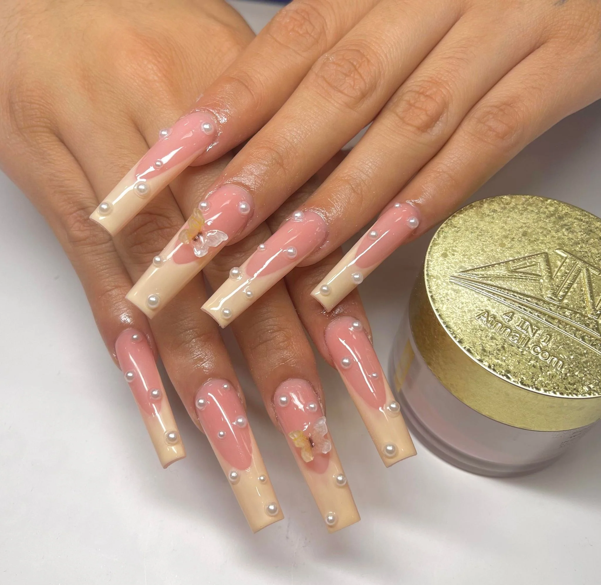 Nails Decoration - 5D Butterfly Set 6 Colors - Image 4