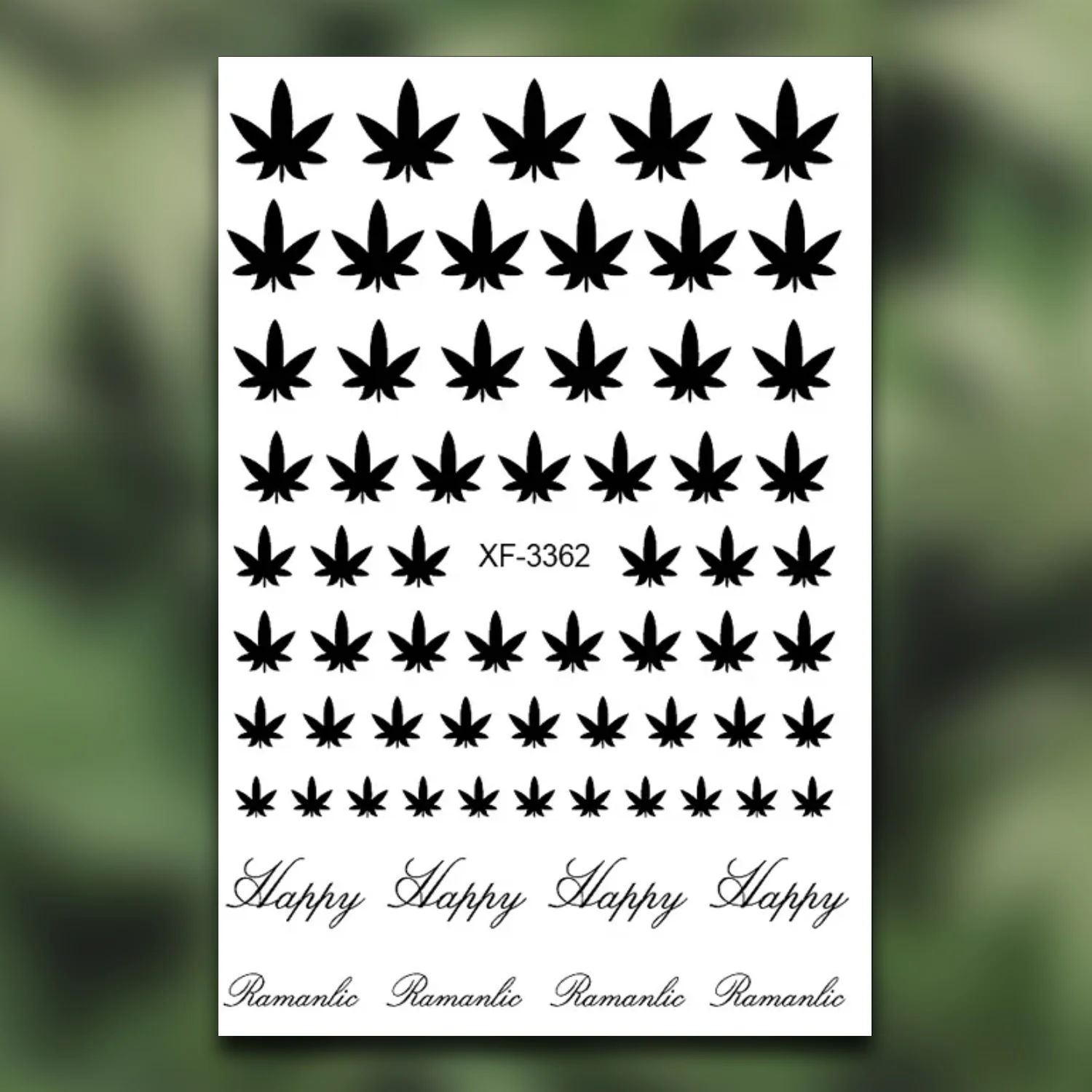 STICKER - LEAF | SET 3 PCS - Image 4