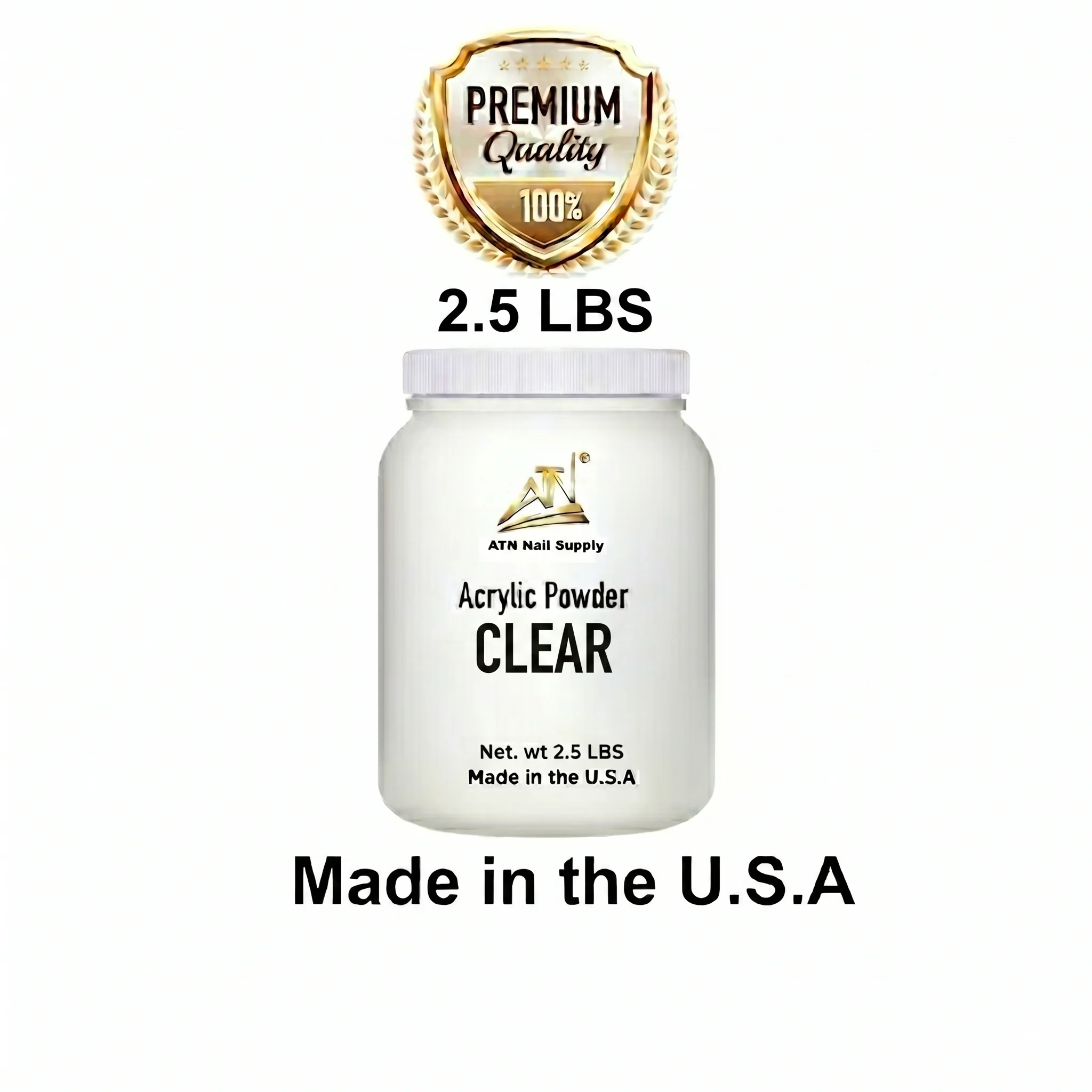 Clear Acrylic Powder - Image 5
