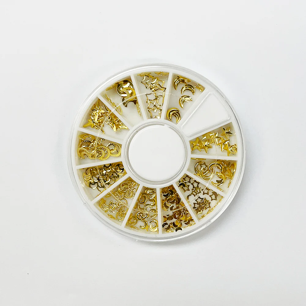 COPPER ALLOYS – Set 6 Gold Nails Decoration | DADCAGS6 - Image 4