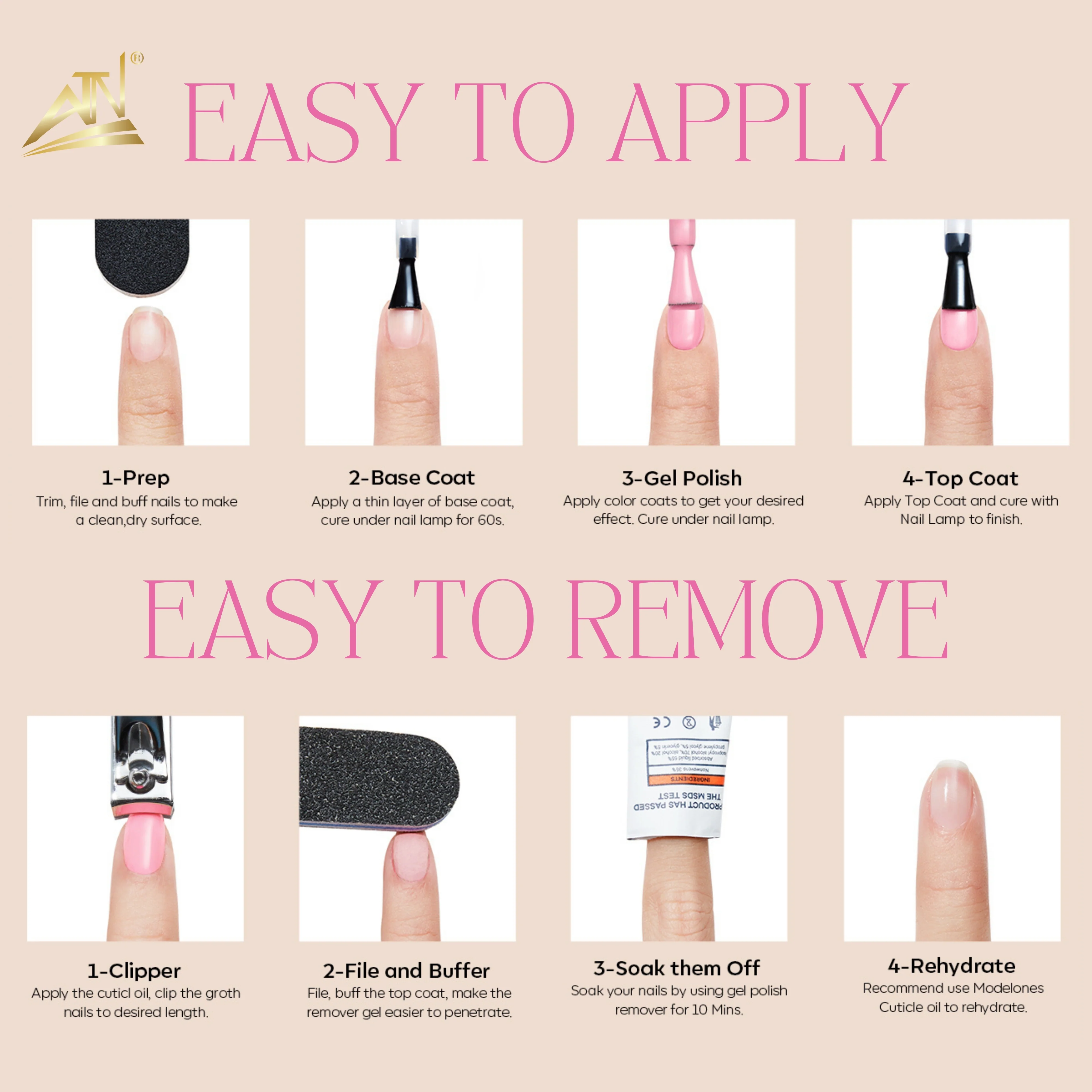 Glass Bead Cat Eye Gel Polish - Set 36 Colors | DM Collection - Image 4