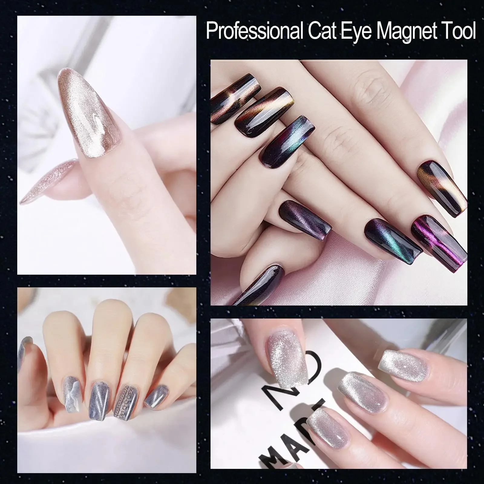 Double-head Nail Magnet for Cat Eye Gel Polish Large Size - Image 4