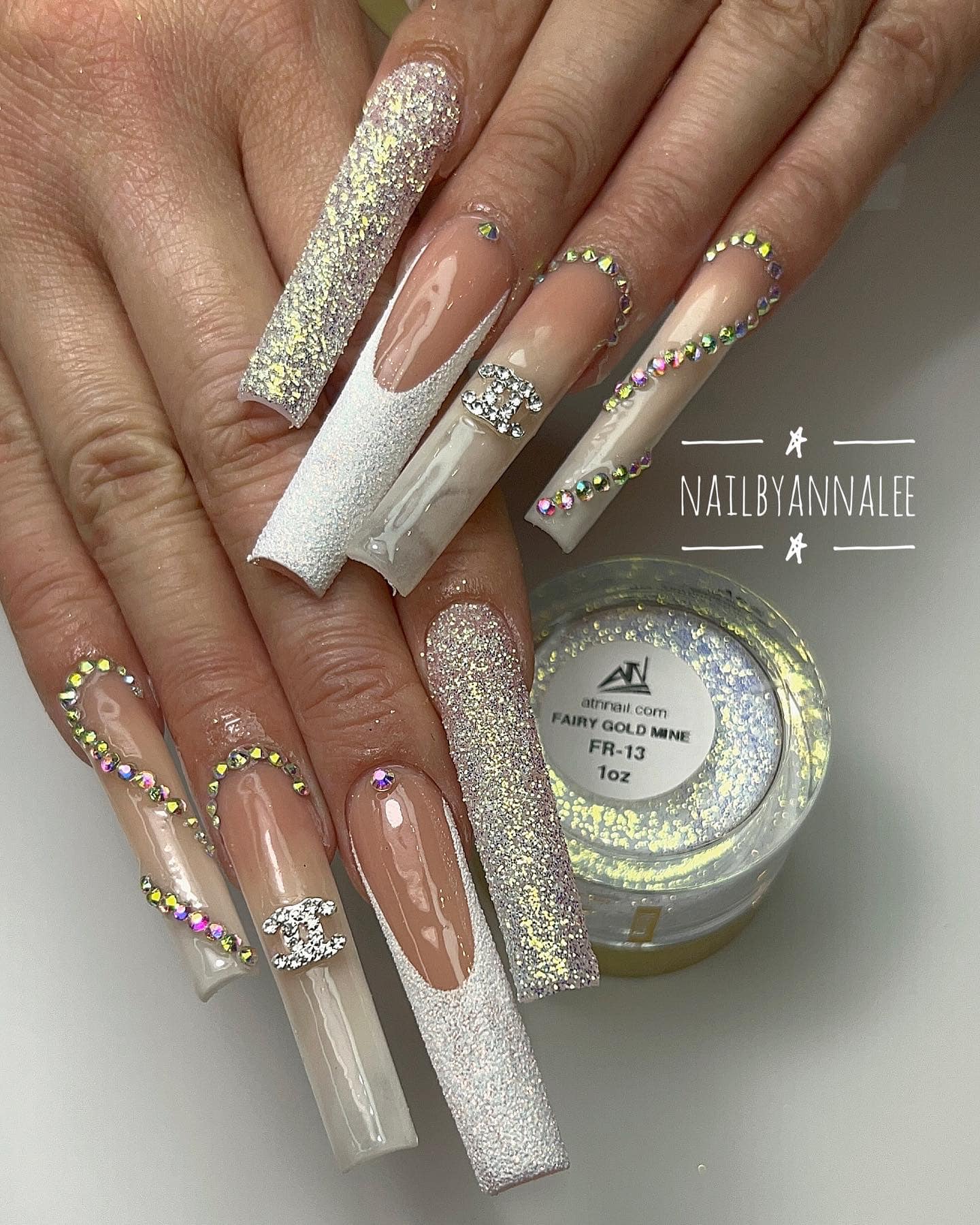 ATN FAIRY COLLECTION 1/2 oz - SUGAR GLITTER - FR 18 COLORS - Image 28
