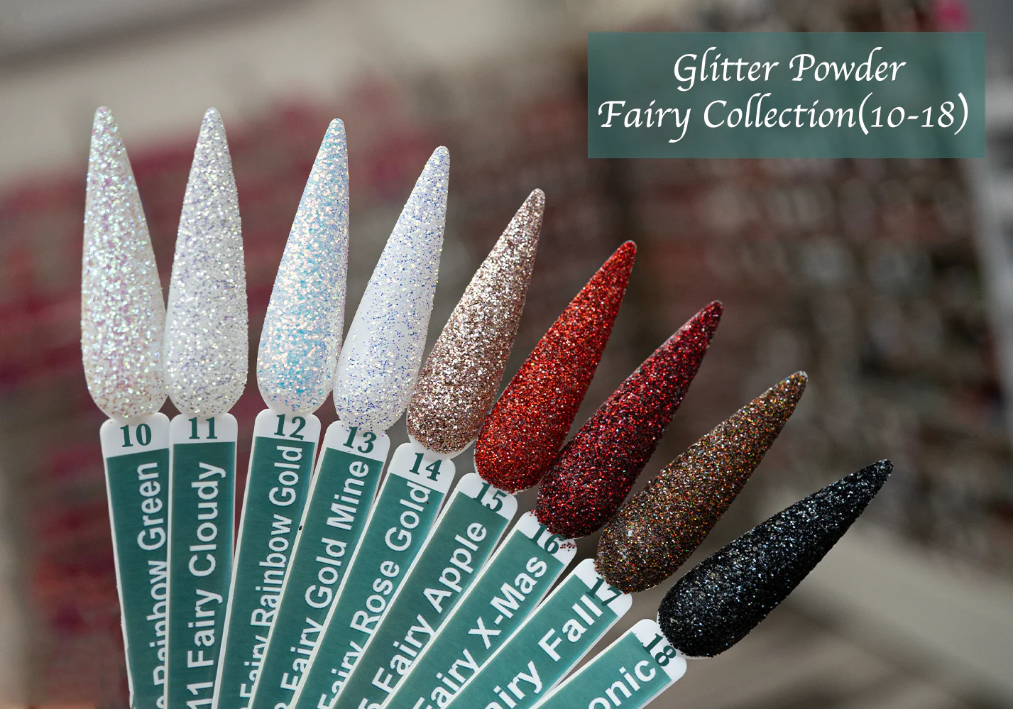 ATN FAIRY COLLECTION 1/2 oz - SUGAR GLITTER - FR 18 COLORS - Image 5