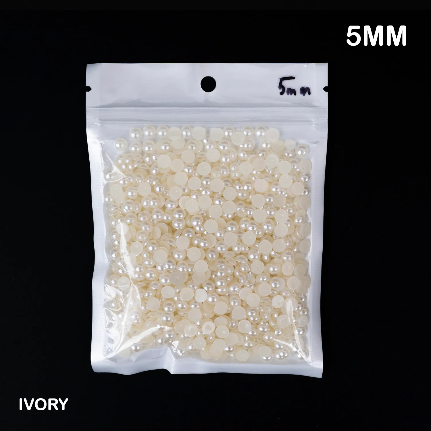 Flatback Pearl Beads | 2-3-4-5-6mm - Image 13