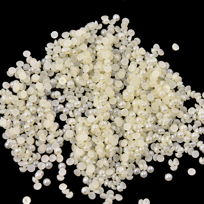 Flatback Pearl Beads | 2-3-4-5-6mm - Image 3