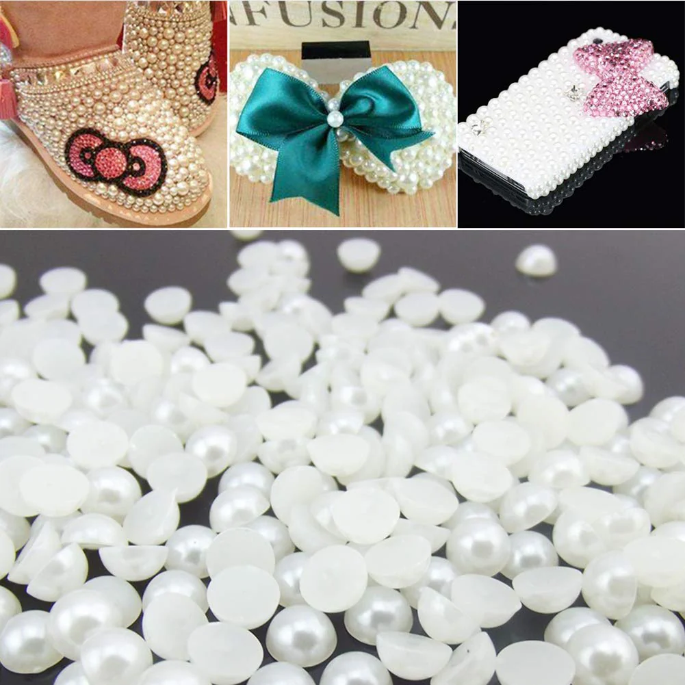 Flatback Pearl Beads | 2-3-4-5-6mm - Image 6
