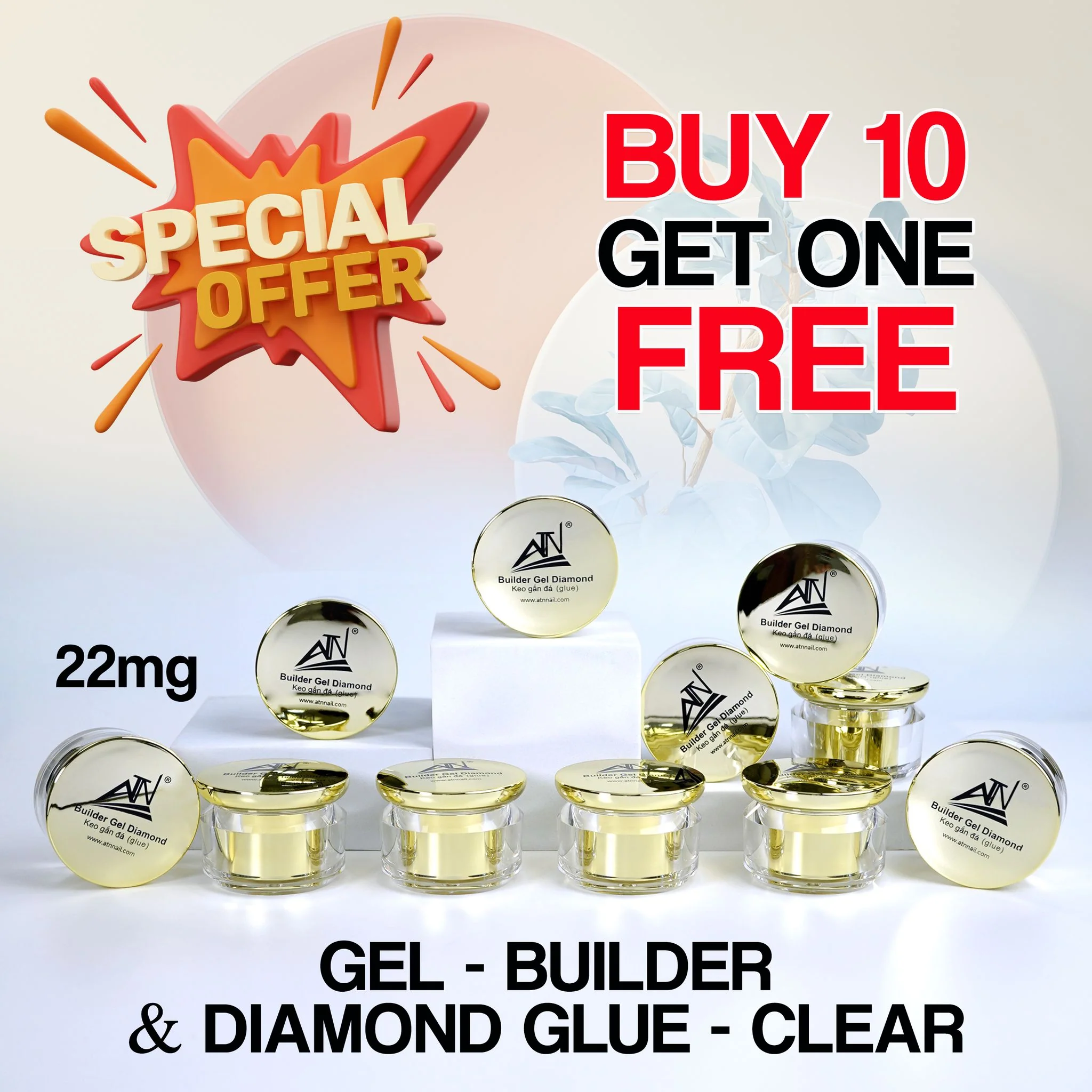 Builder Gel Diamond 22 gram - Image 3