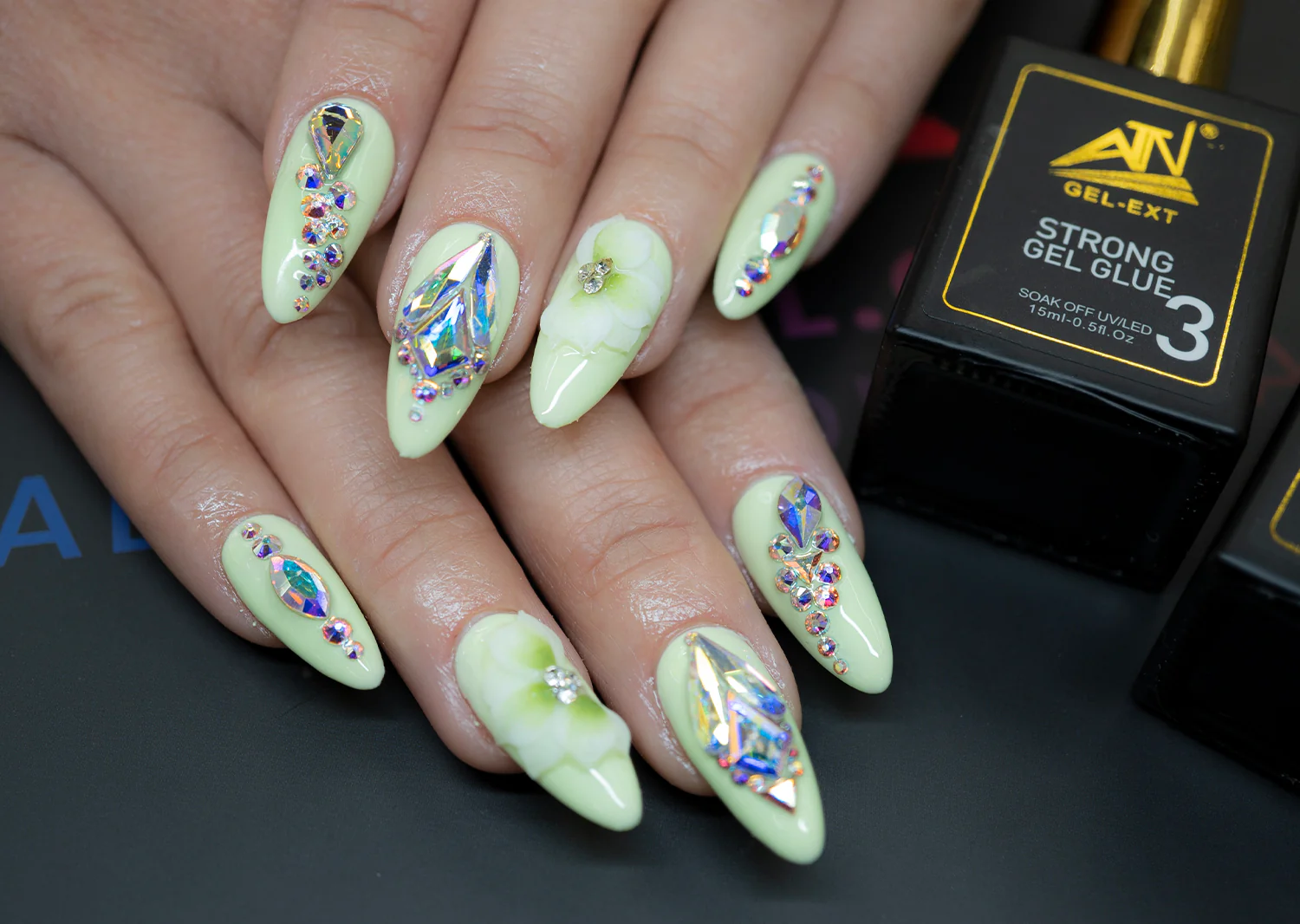 Gel X #4 Diamond Top Coat 4in1 - 15ml - Image 3