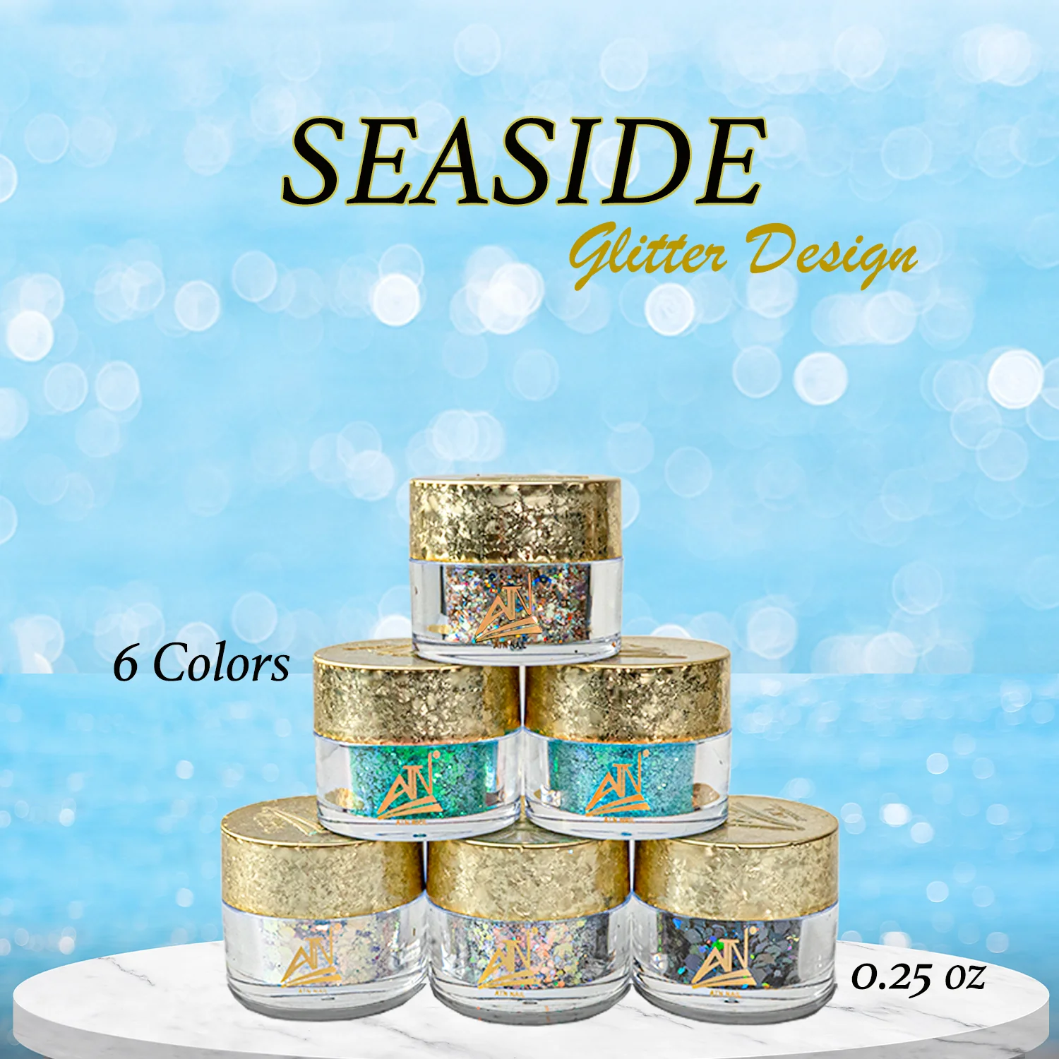 GLITTER - SEASIDE | 0.25 oz
