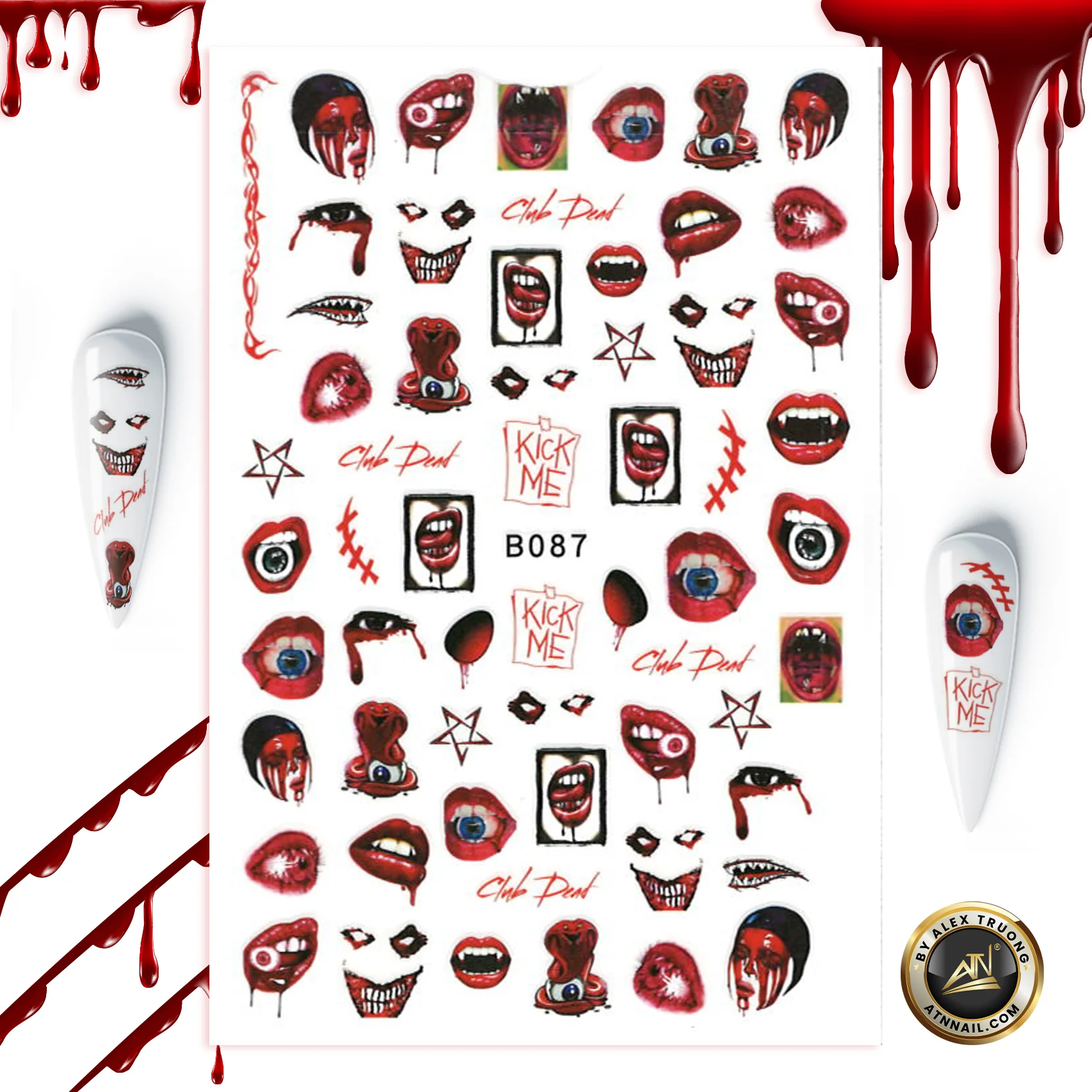 STICKER - HALLOWEEN NEW 2022 | SET 3 PCS - Image 2