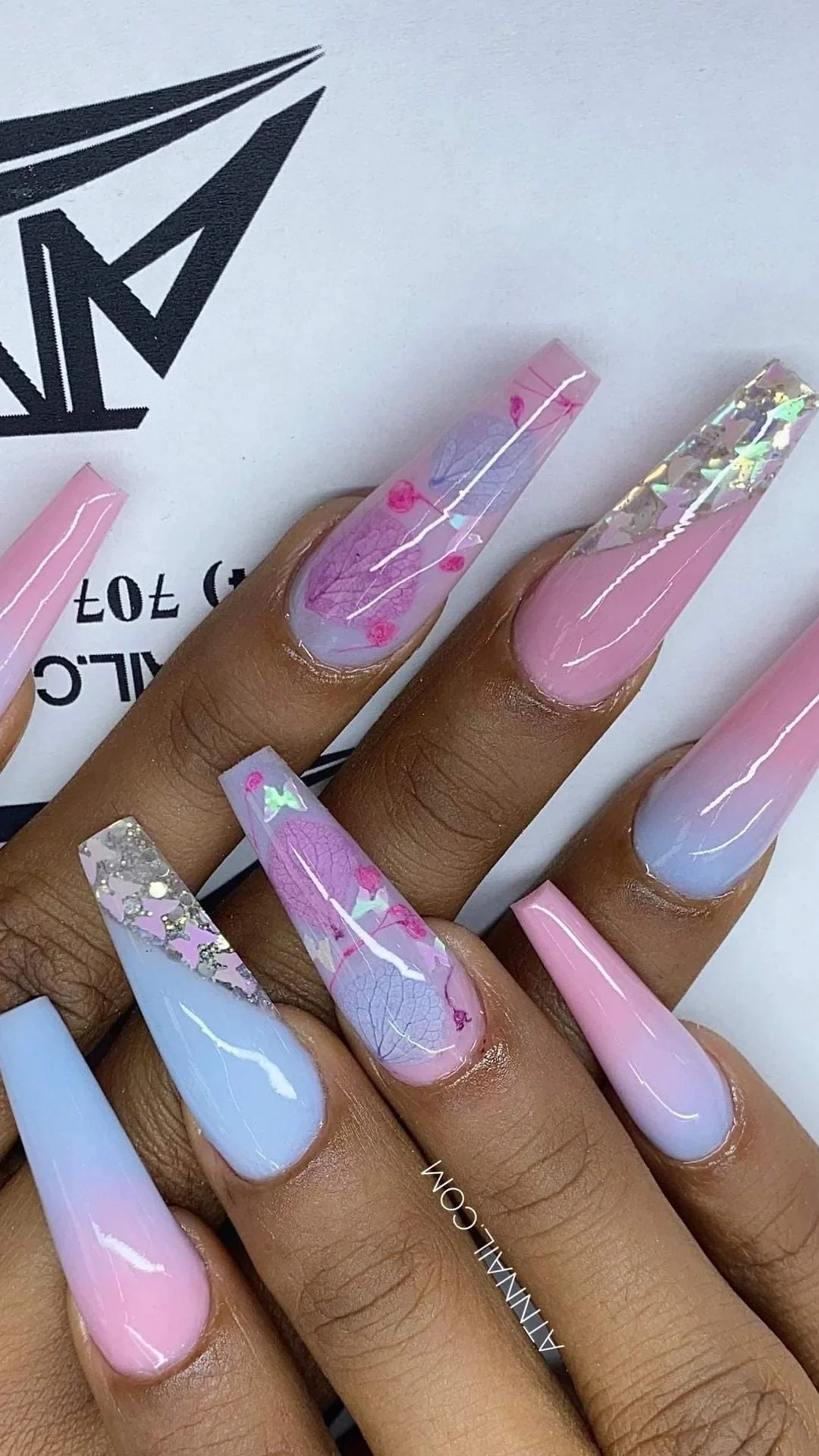 Lace Nails Art Designs - Lưới Design - Image 5