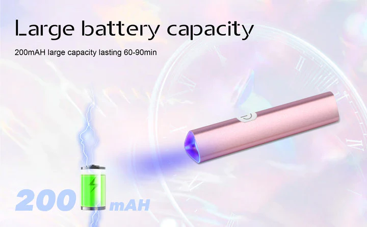 EXTENSION NAIL LAMP-NLY10 - Mini 3W UV LED Nail Lamp – Without LED Screen - With Magnetic - Image 5