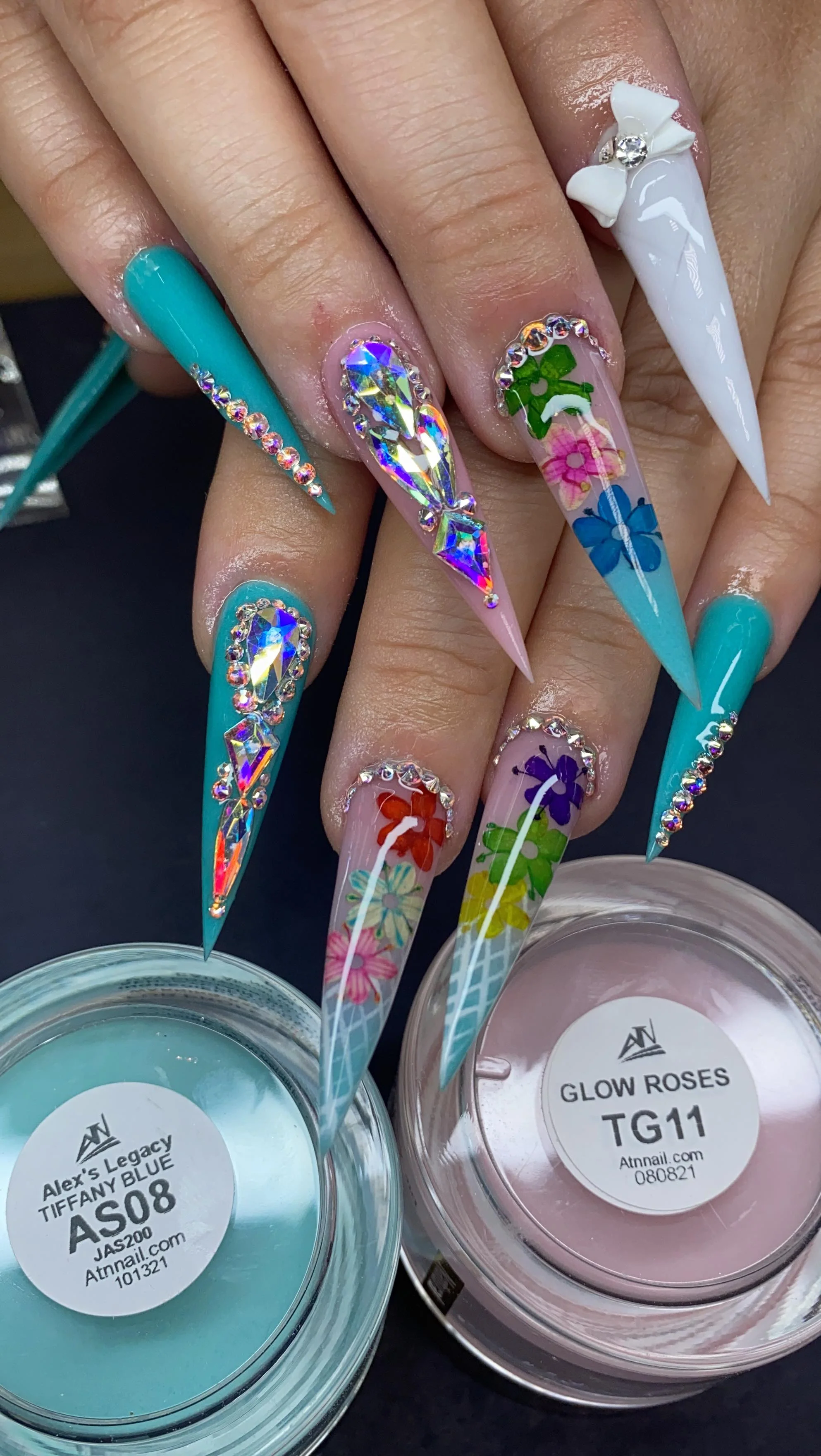 HOA KHÔ - DRY FLOWERS NAIL DESIGN | Pack 10 Mix - Image 6