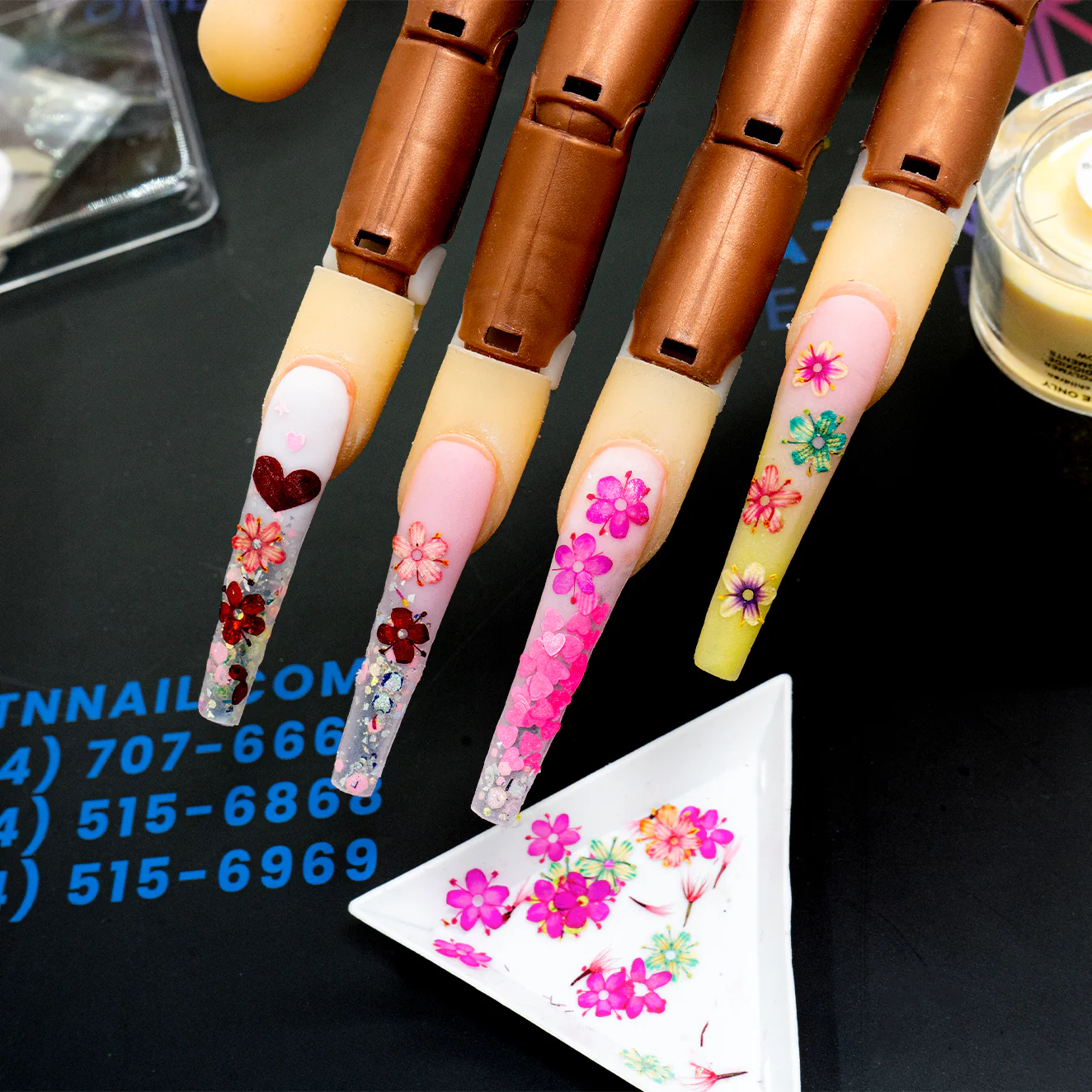 HOA KHÔ - DRY FLOWERS NAIL DESIGN | Pack 10 Mix - Image 7