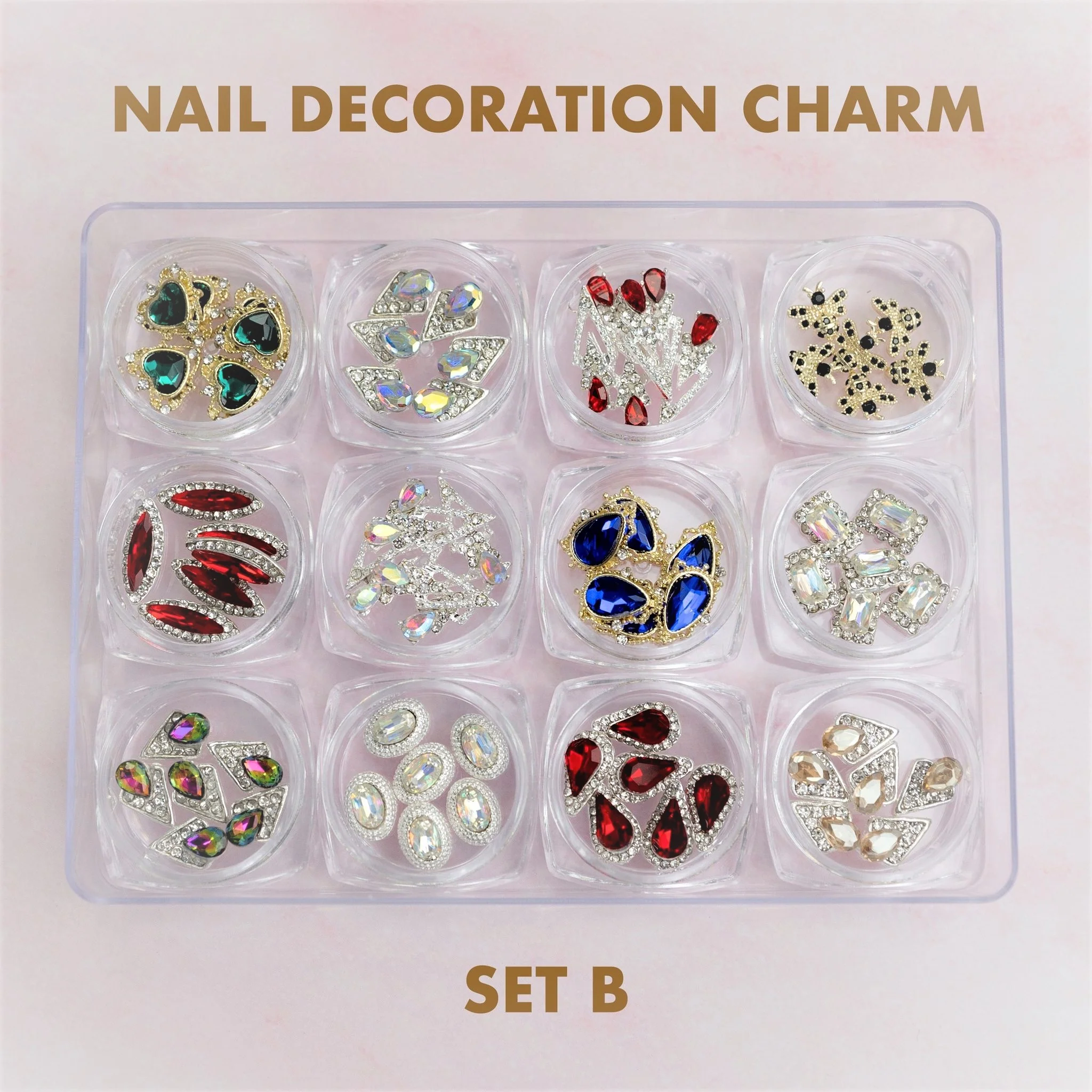SPECIAL PRICE !!! NAIL DECORATION RHINSTONES CHARM SPECIAL SET - Image 14