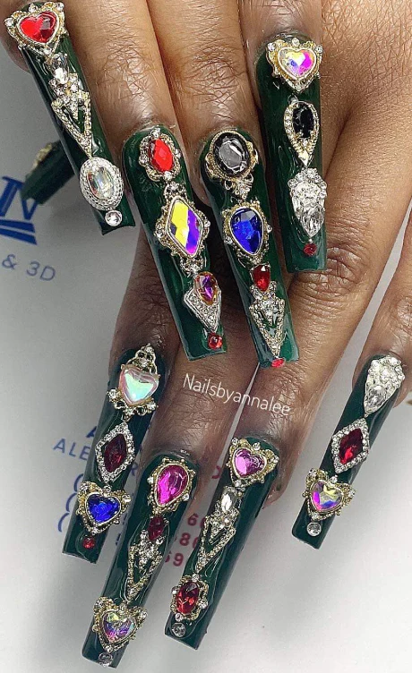 SPECIAL PRICE !!! NAIL DECORATION RHINSTONES CHARM SPECIAL SET - Image 21