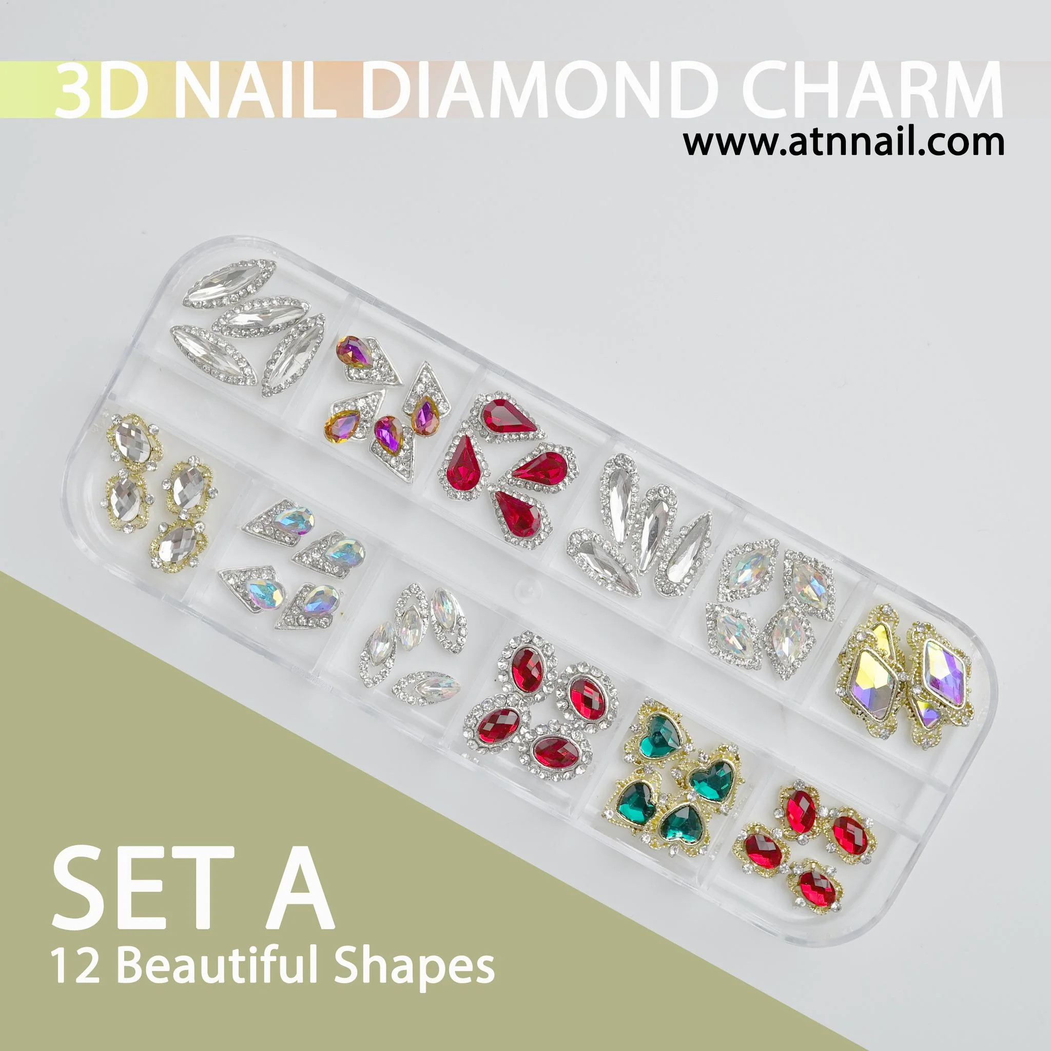 SPECIAL PRICE !!! NAIL DECORATION RHINSTONES CHARM SPECIAL SET - Image 23