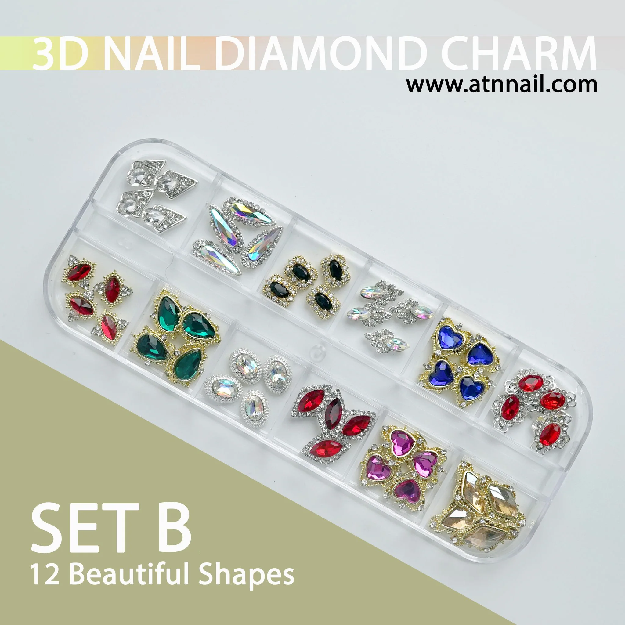 SPECIAL PRICE !!! NAIL DECORATION RHINSTONES CHARM SPECIAL SET - Image 24