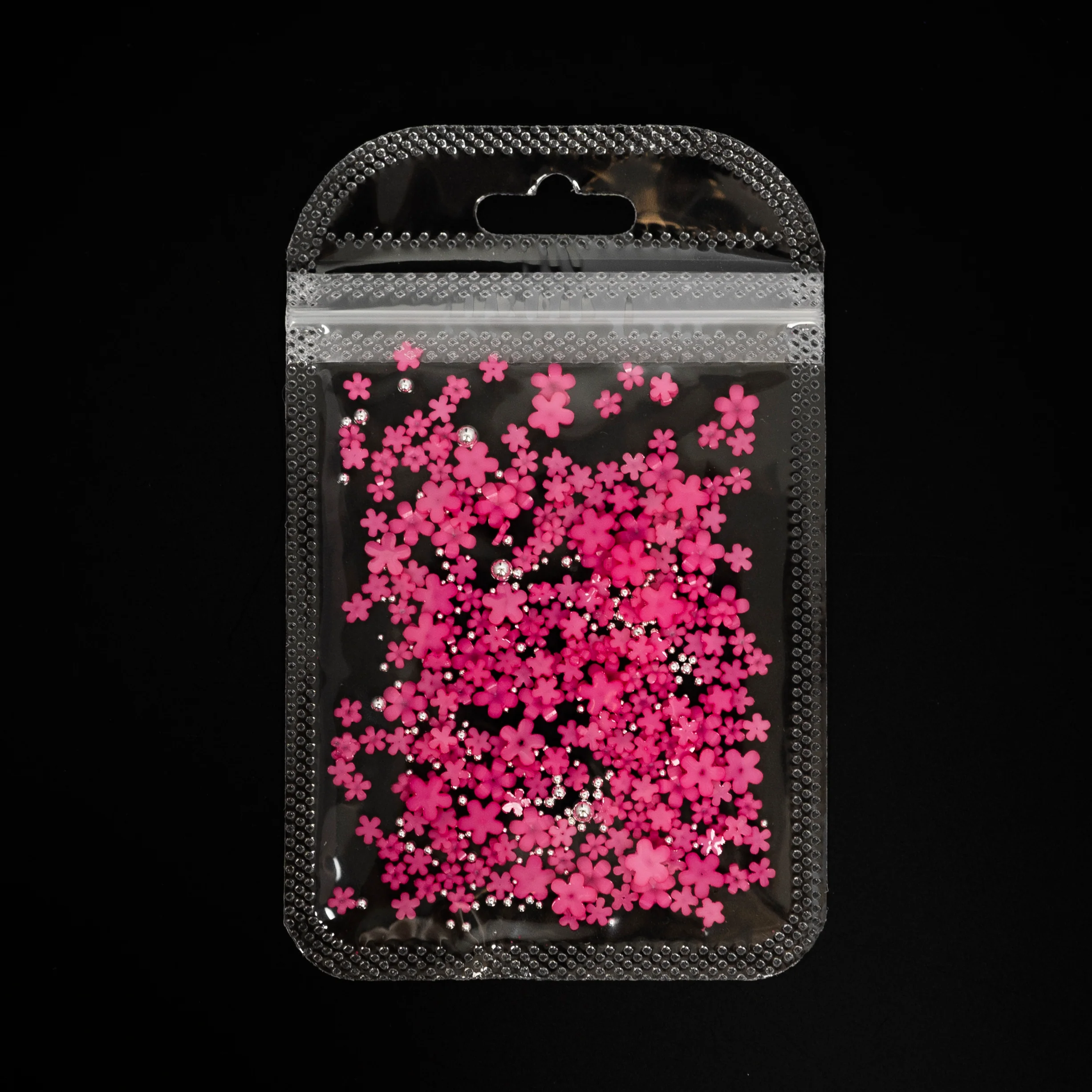 NAIL DECORATION - MULTI COLORS FLOWER SHAPED - Image 4
