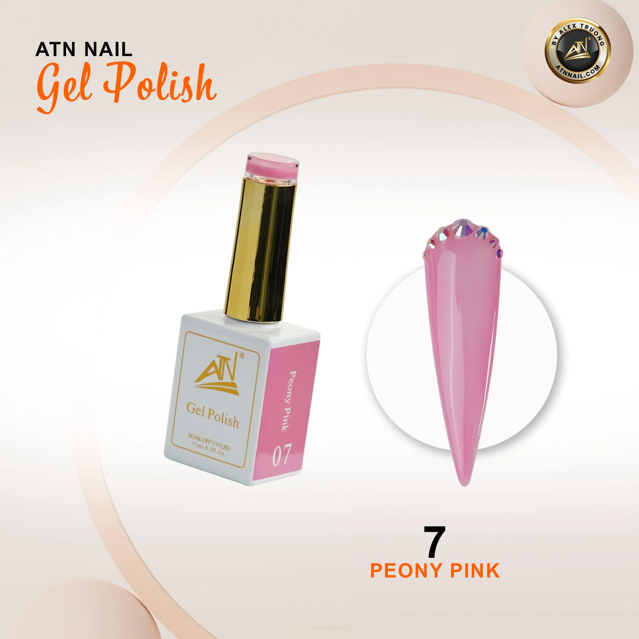 ATN Nude Gel Polish - 12 Colors - Image 15