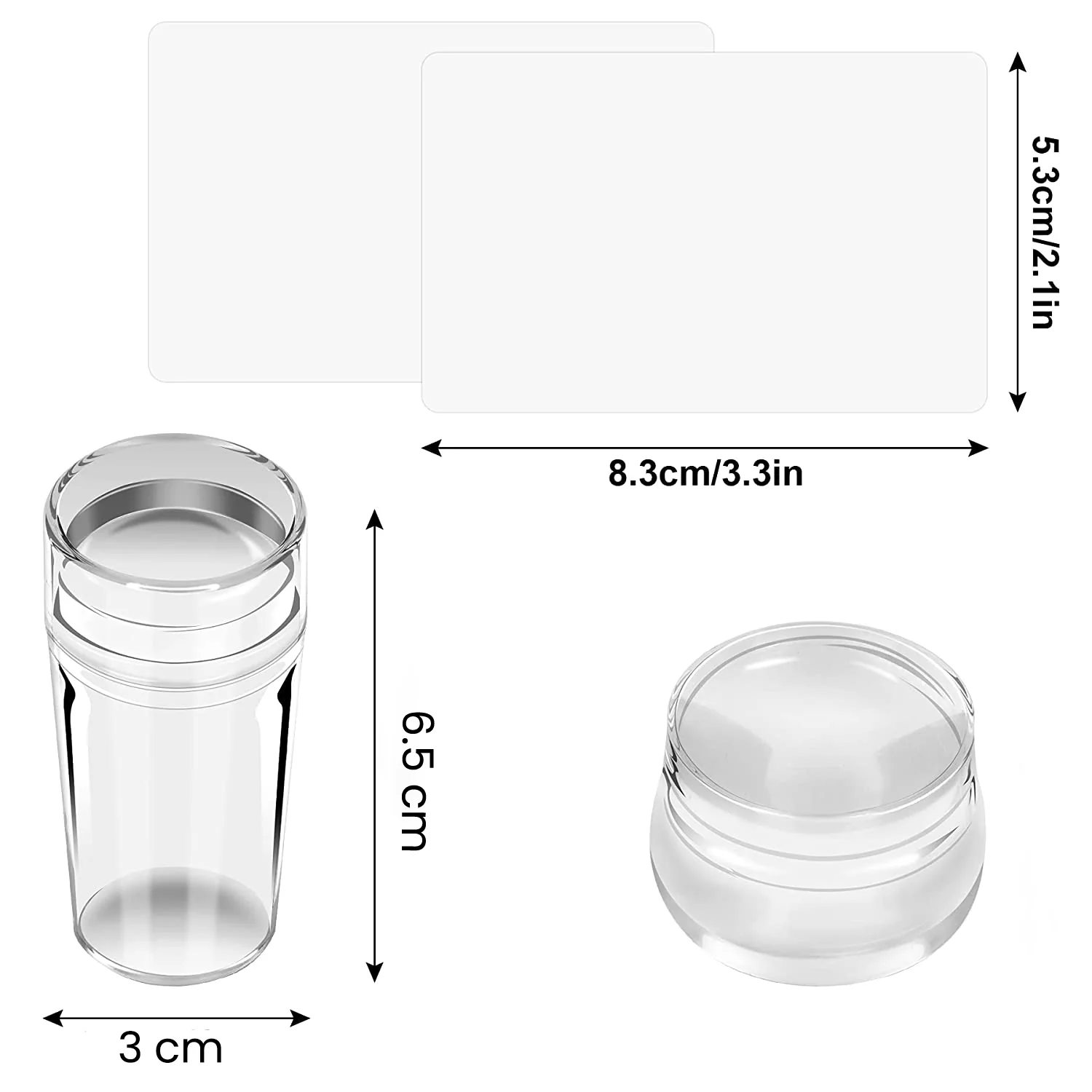 CLEAR SILICONE NAIL STAMPER - Image 3